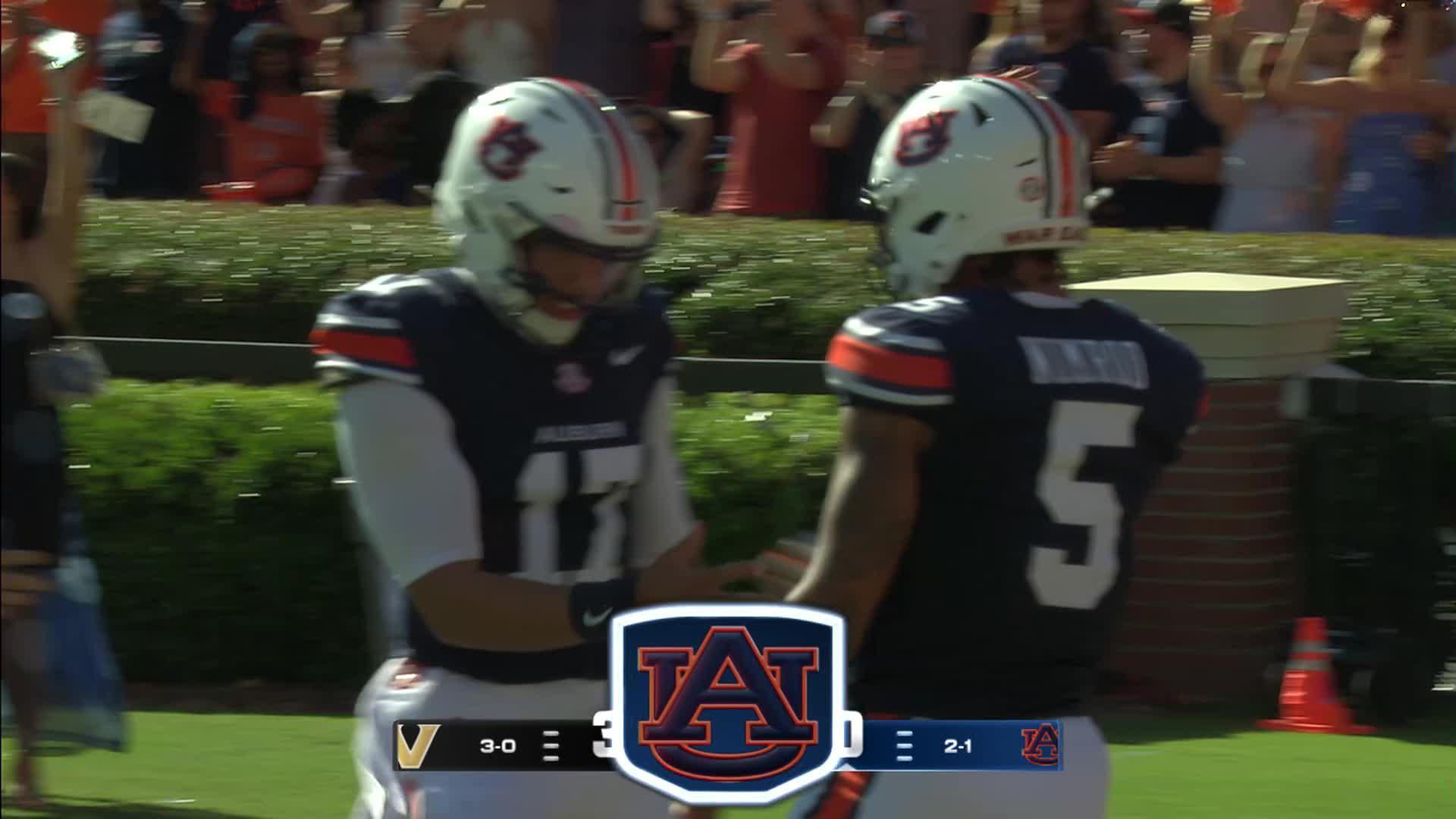 Vanderbilt Commodores vs. Auburn Tigers: Full Highlights