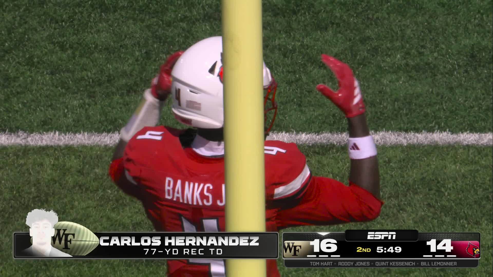 Wake Forest Demon Deacons vs. Louisville Cardinals: Full Highlights