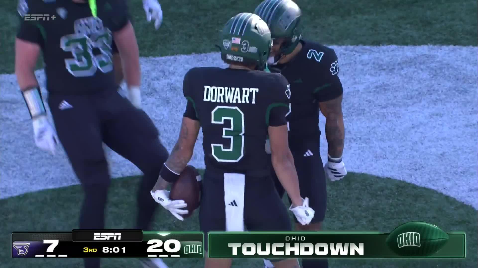 Stonehill Skyhawks vs. Ohio Bobcats: Full Highlights