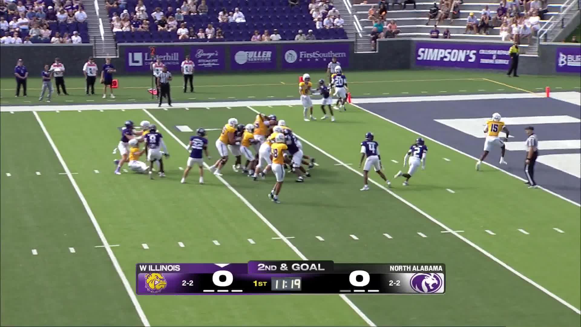 Kennedy McGill throws 9-yard TD pass to David Hargro - Stream the Video ...