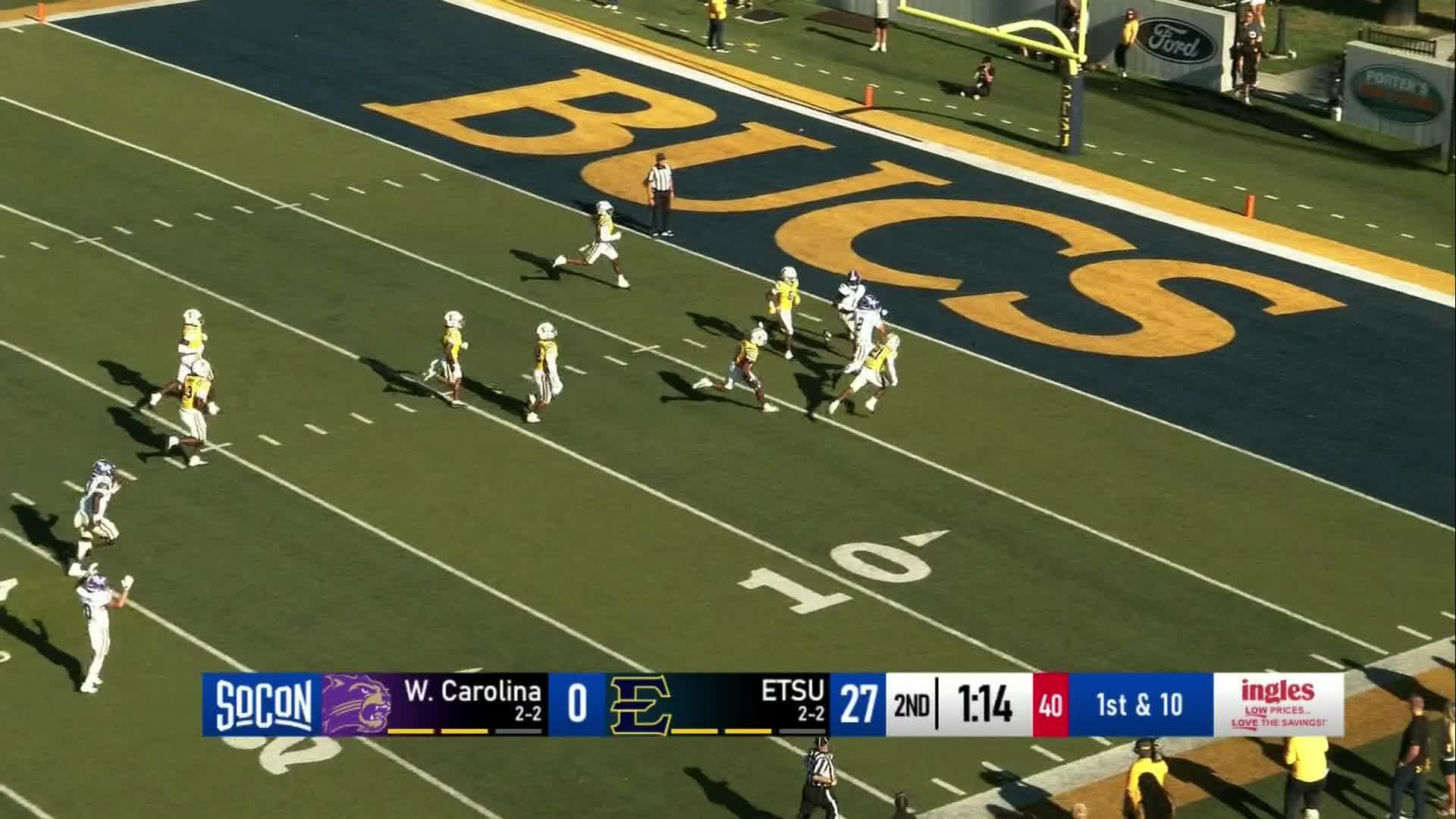 Western Carolina Catamounts vs. East Tennessee State Buccaneers: Full Highlights