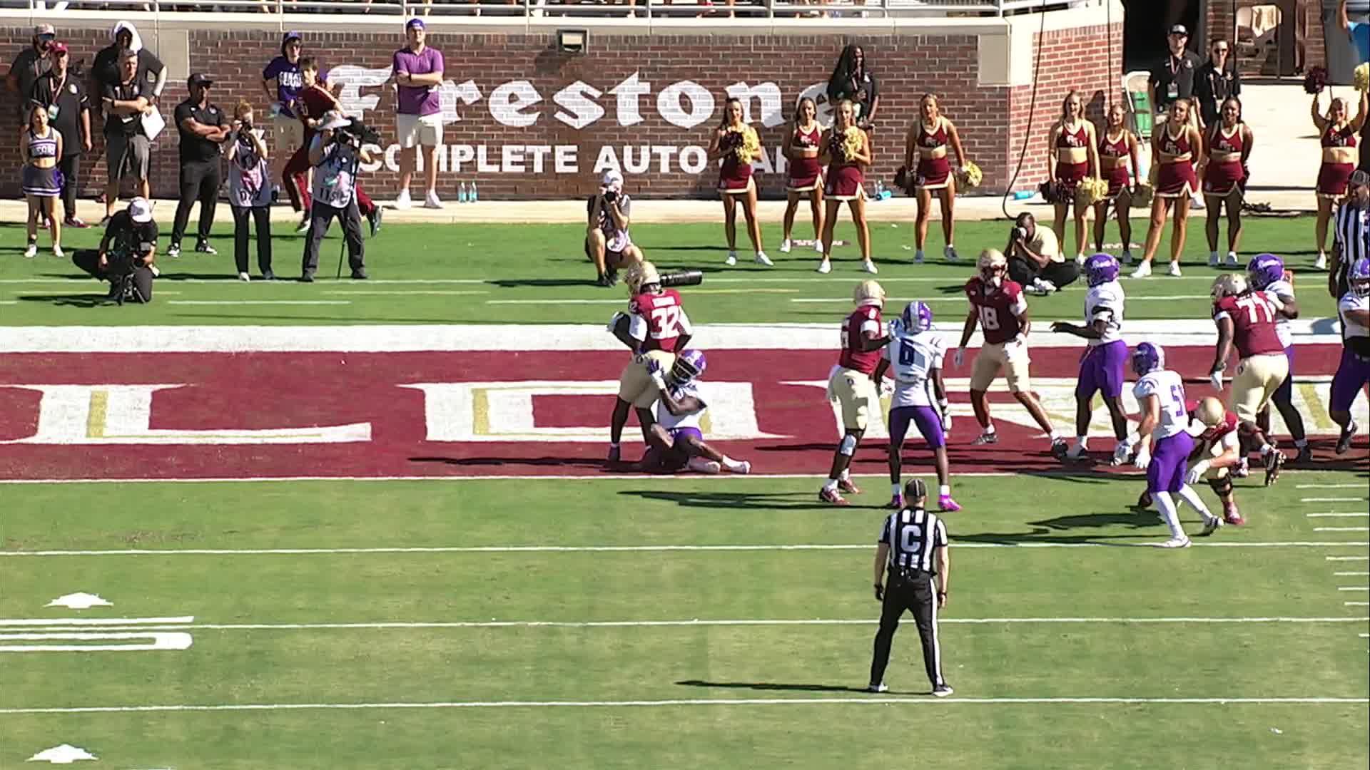 Ousmane Kromah rushes in for 1-yard TD - Stream the Video - Watch ESPN