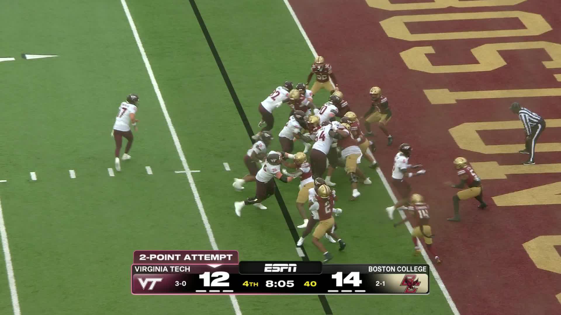 Virginia Tech Hokies vs. Boston College Eagles: Full Highlights