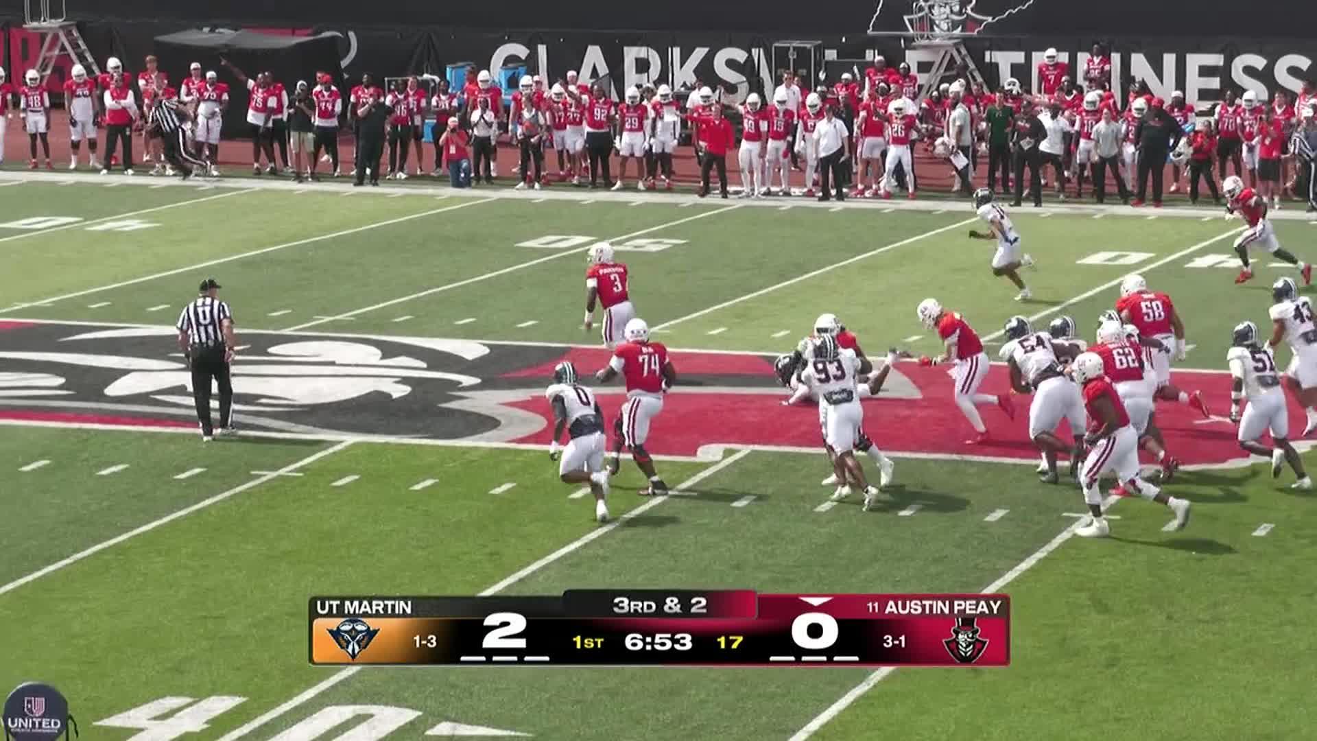 UT Martin Skyhawks vs. Austin Peay Governors: Full Highlights