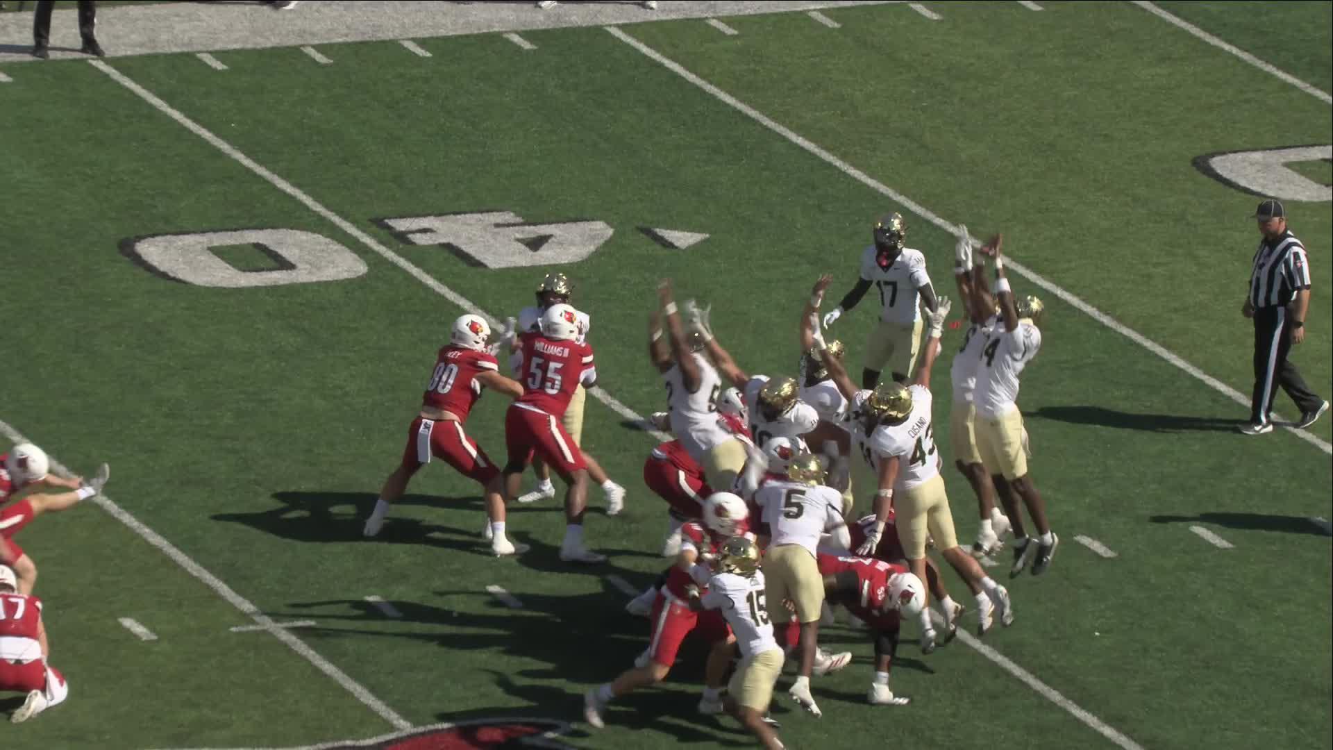 Wake Forest scores an upset on the road, takes down No. 16 Louisville 30-27