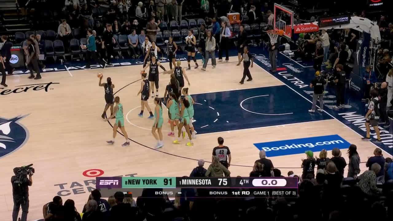 Minnesota Lynx vs. New York Liberty - Game Highlights