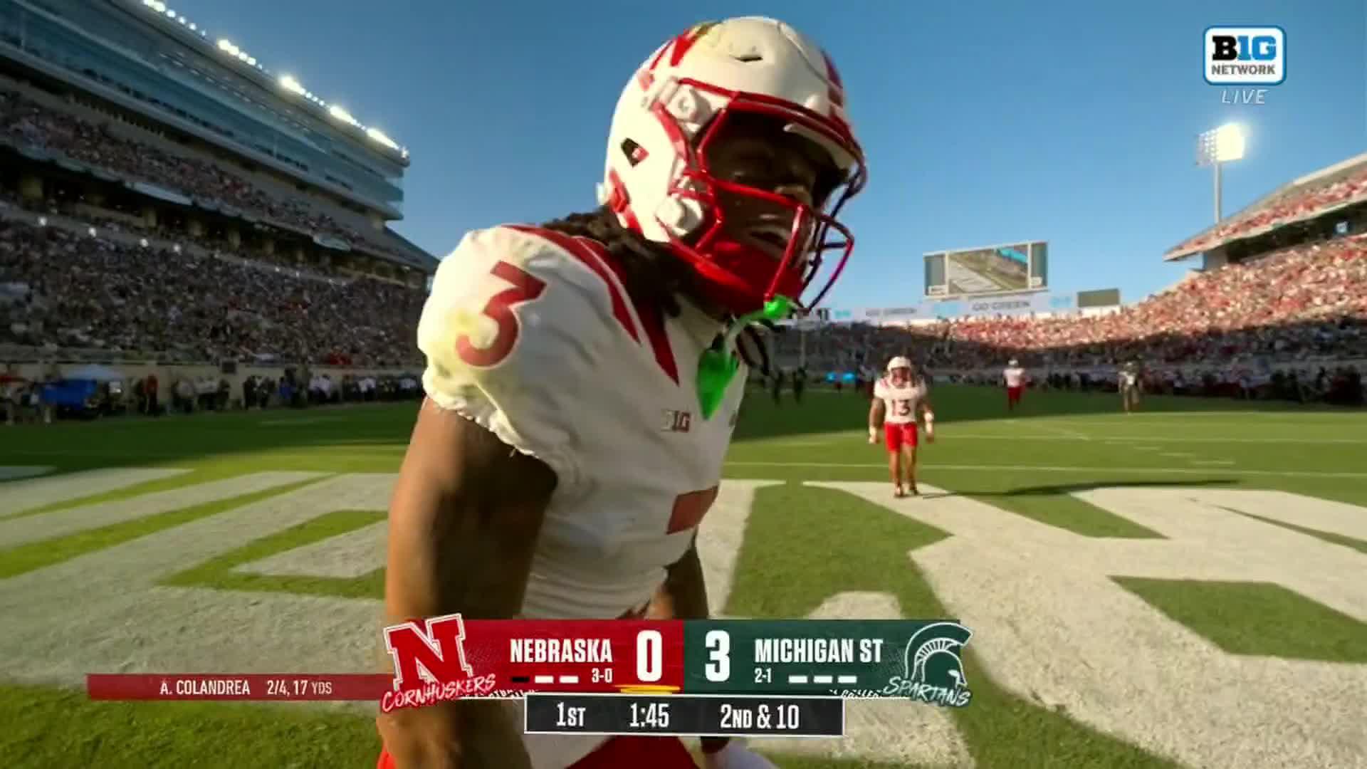 Nebraska Cornhuskers vs. Michigan State Spartans: Full Highlights