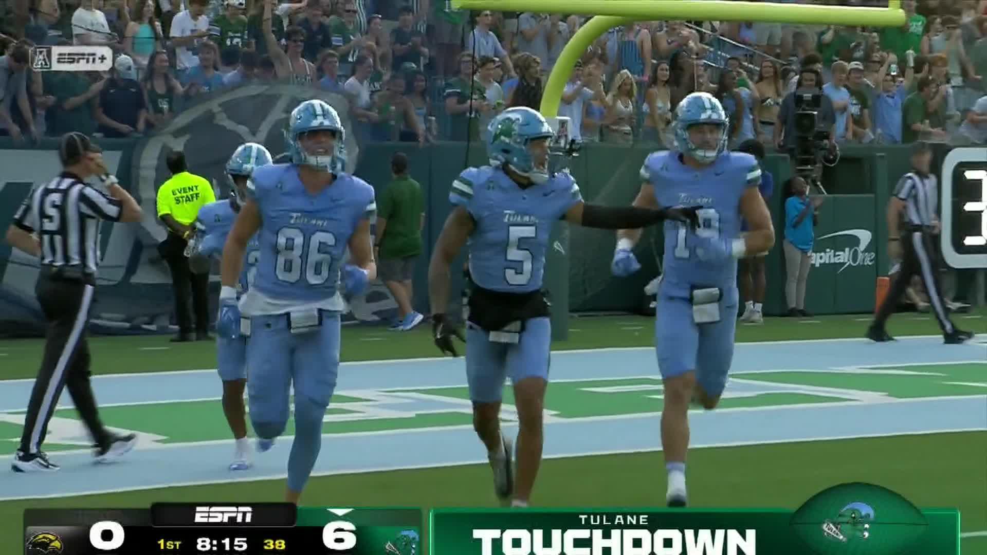 Southern Miss Golden Eagles vs. Tulane Green Wave: Full Highlights