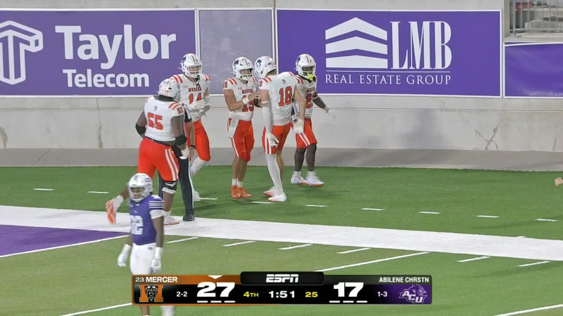 Mercer Bears vs. Abilene Christian Wildcats: Full Highlights