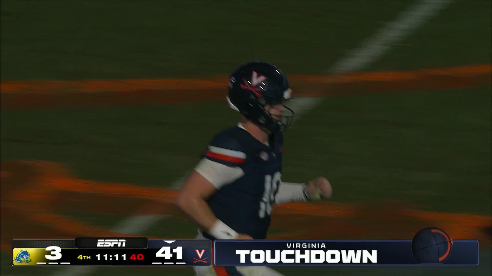 Virginia bounces back, takes care of business against Delaware with 42-3 win
