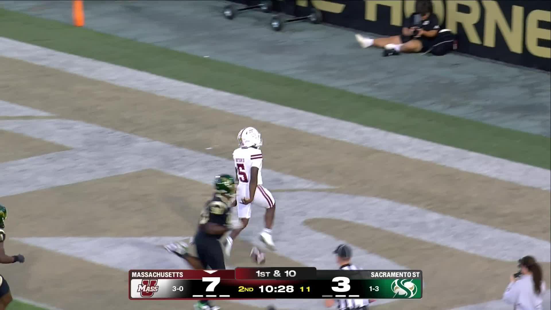 UMass Minutemen vs. Sacramento State Hornets: Full Highlights