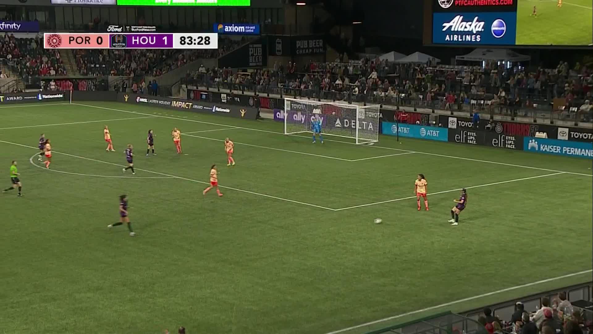 Portland Thorns FC vs. Houston Dash - Game Highlights