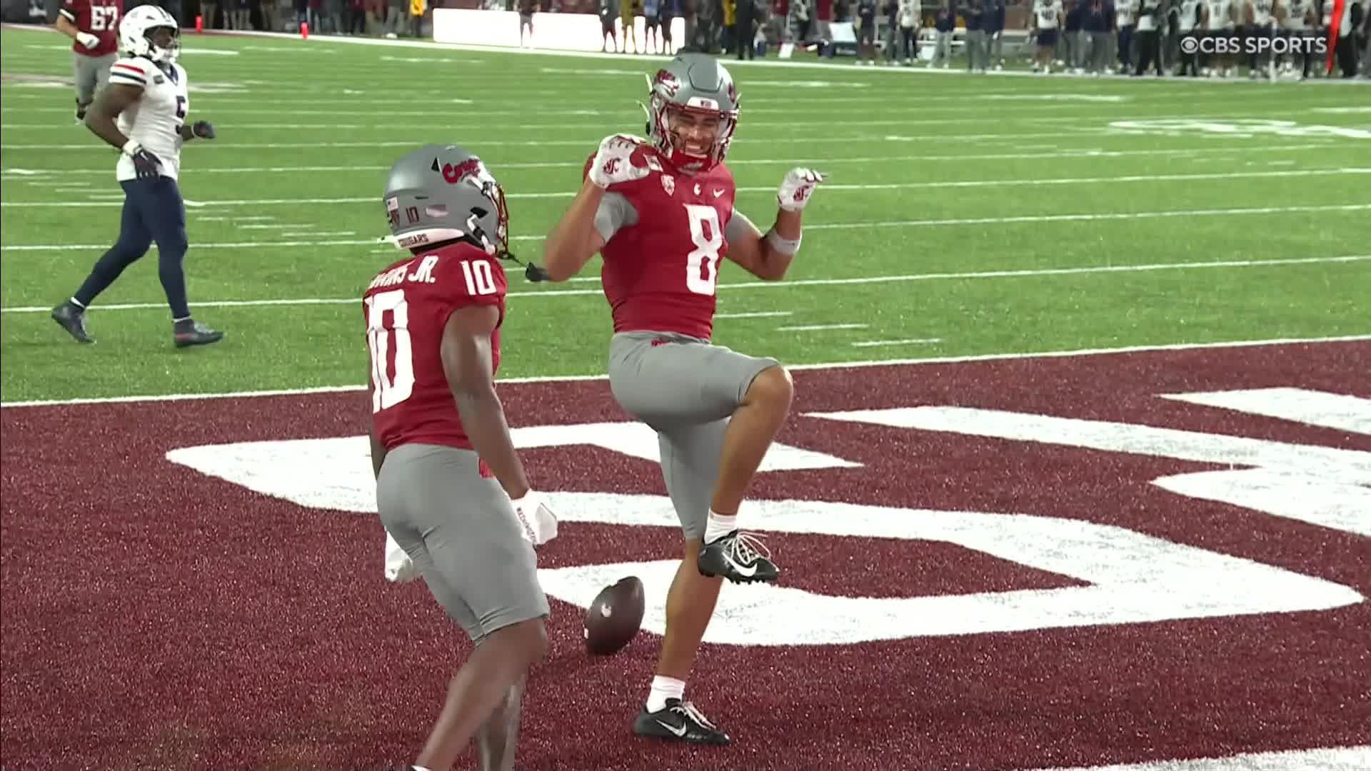 Fifita throws 4 touchdown passes in Arizona's 34-24 win over Washington State