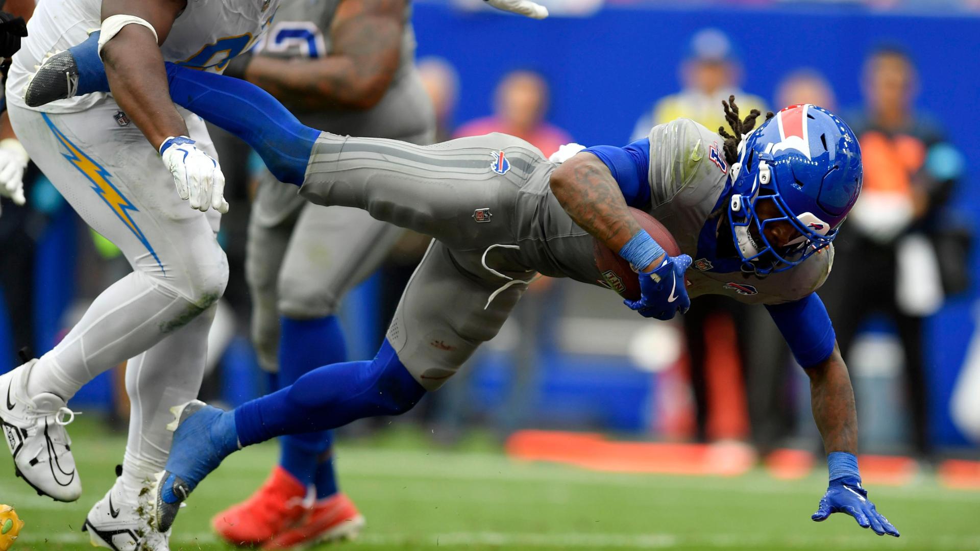James Cook III's late TD seals Bills' win — Article image accompanying Allen, Bills outlast Chargers 24-16 despite committing 5 turnovers on WagerUp Sports News. James Cook III's late TD seals Bills' win — Article image accompanying Allen, Bills outlast Chargers 24-16 despite committing 5 turnovers on WagerUp Sports News.