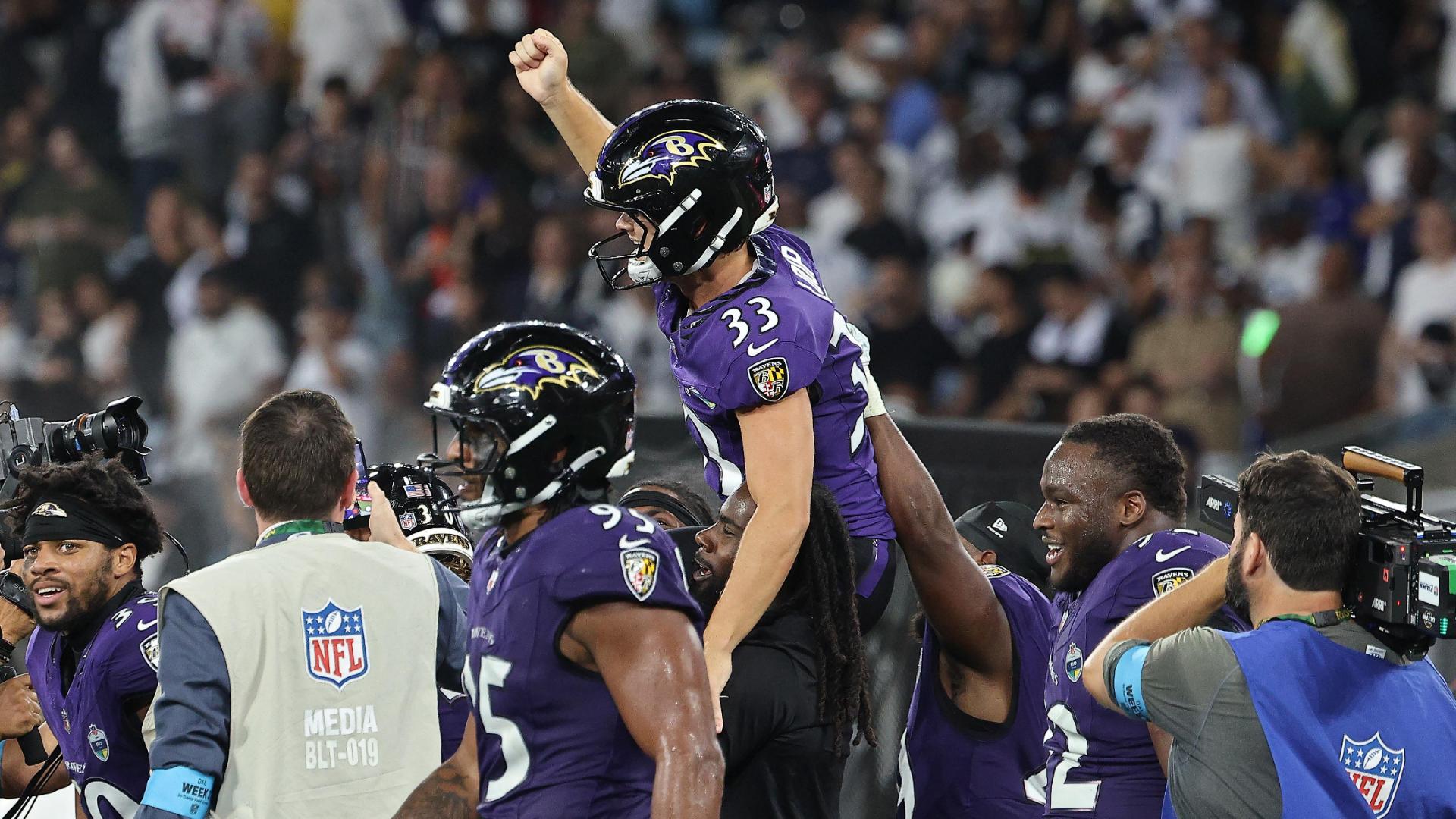Ravens take down Cowboys in instant classic in Rio de Janeiro