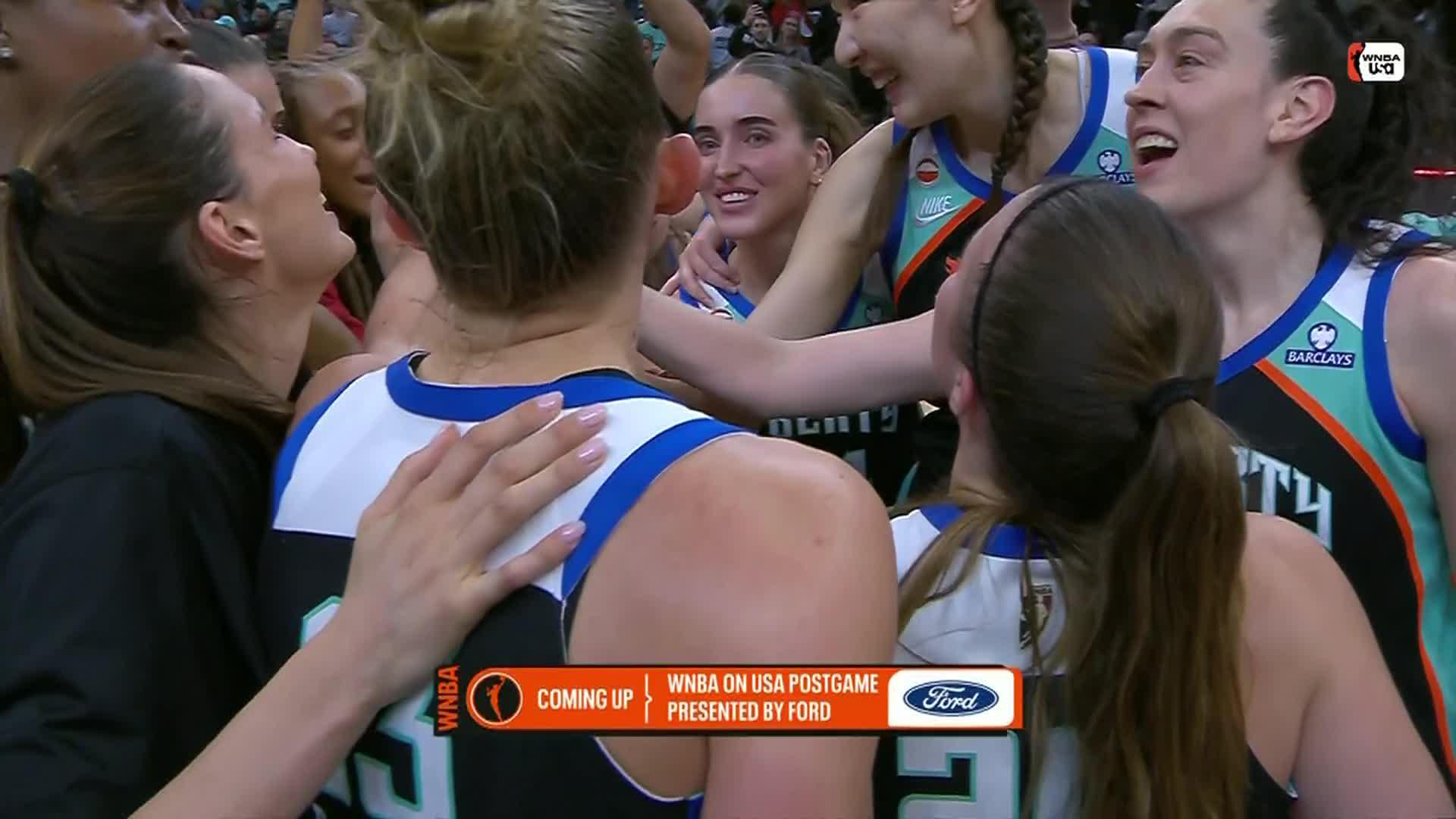 No. 8-seeded Liberty sweep top-seeded Lynx 87-71 in quarterfinals, advance to WNBA semifinals
