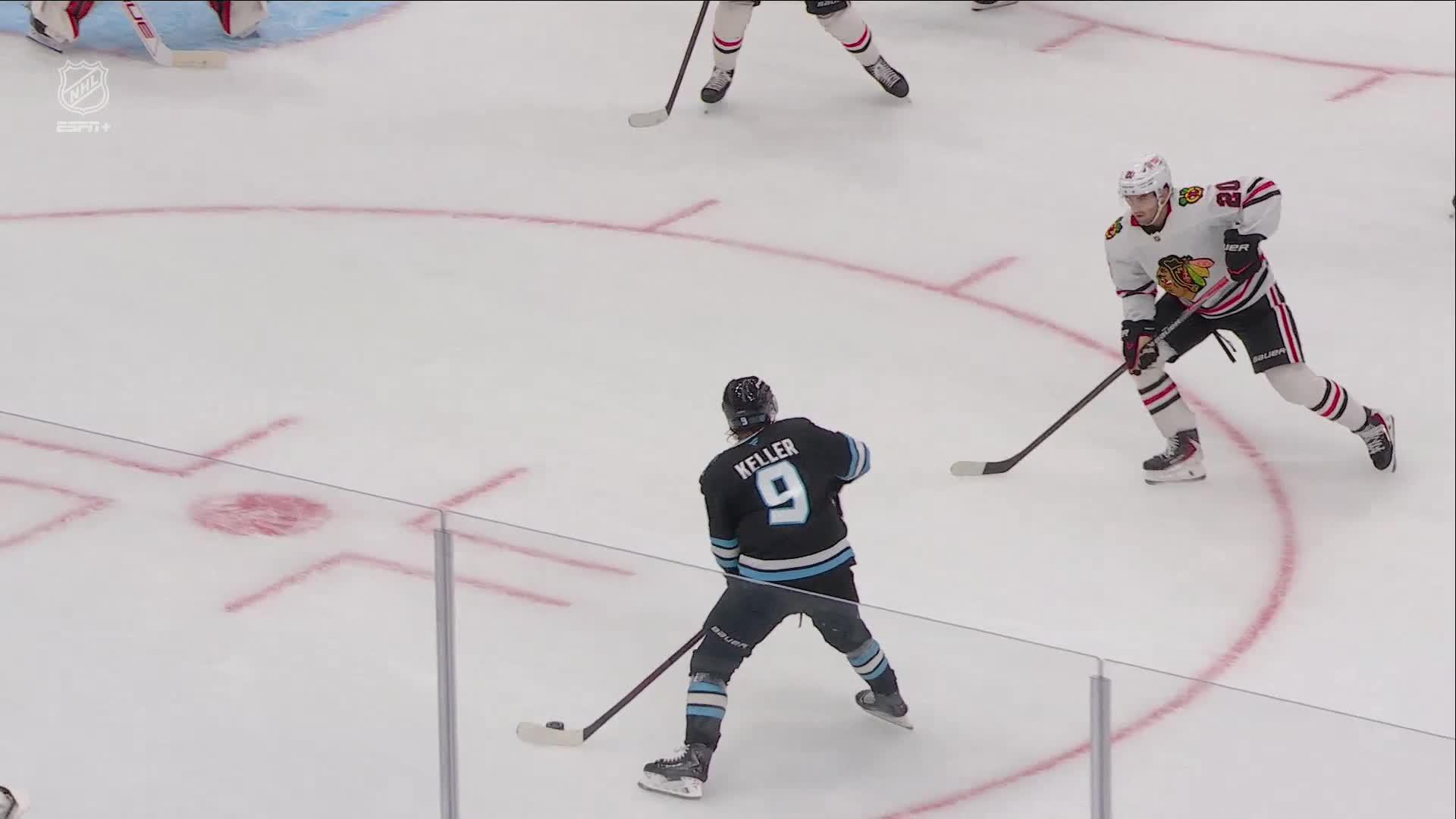 NHL: Mammoth vs Blackhawks