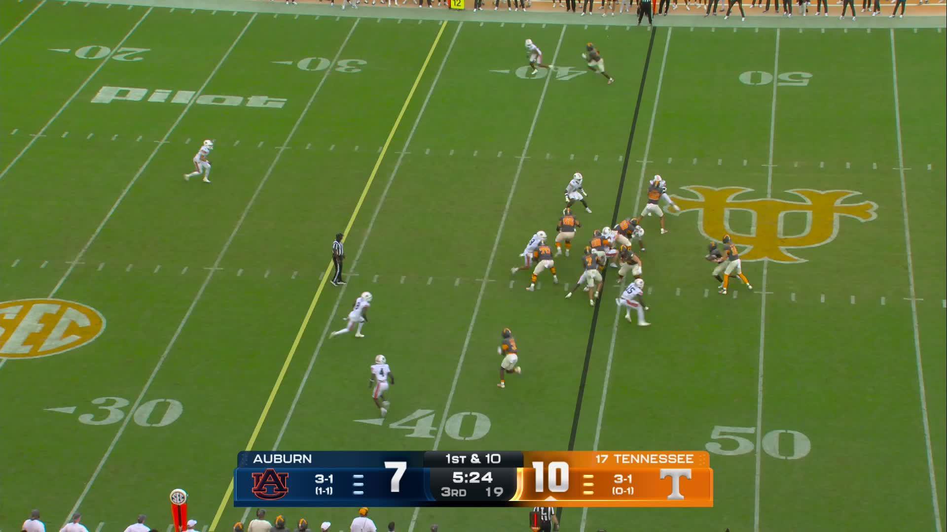 Auburn Tigers vs. Tennessee Volunteers: Full Highlights