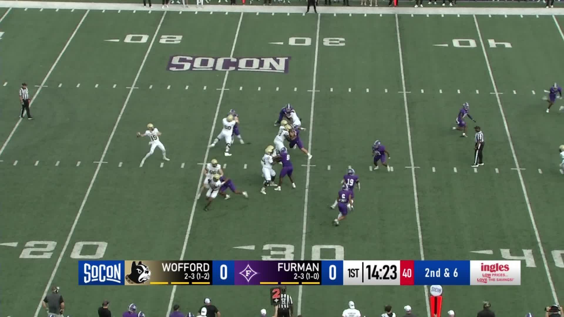 Wofford Terriers vs. Furman Paladins: Full Highlights