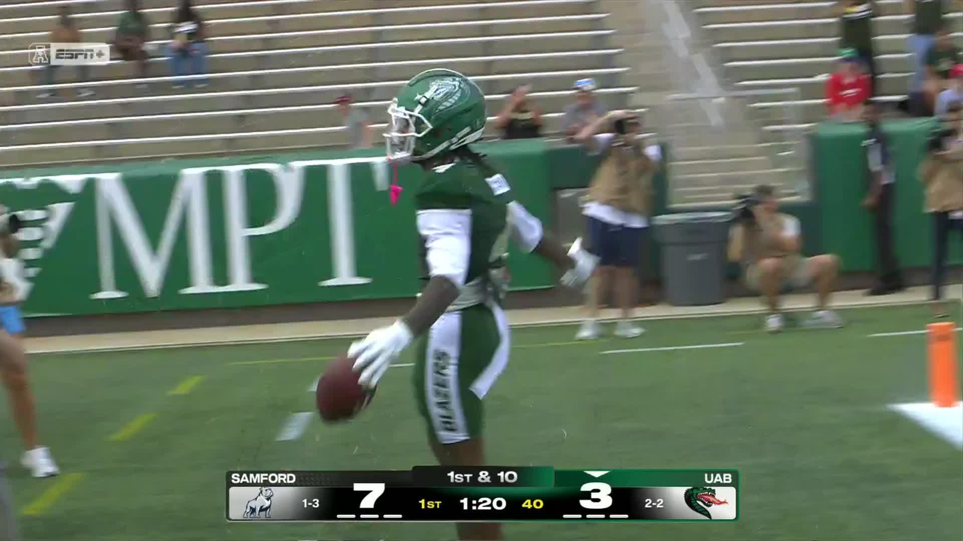 Samford Bulldogs vs. UAB Blazers: Full Highlights