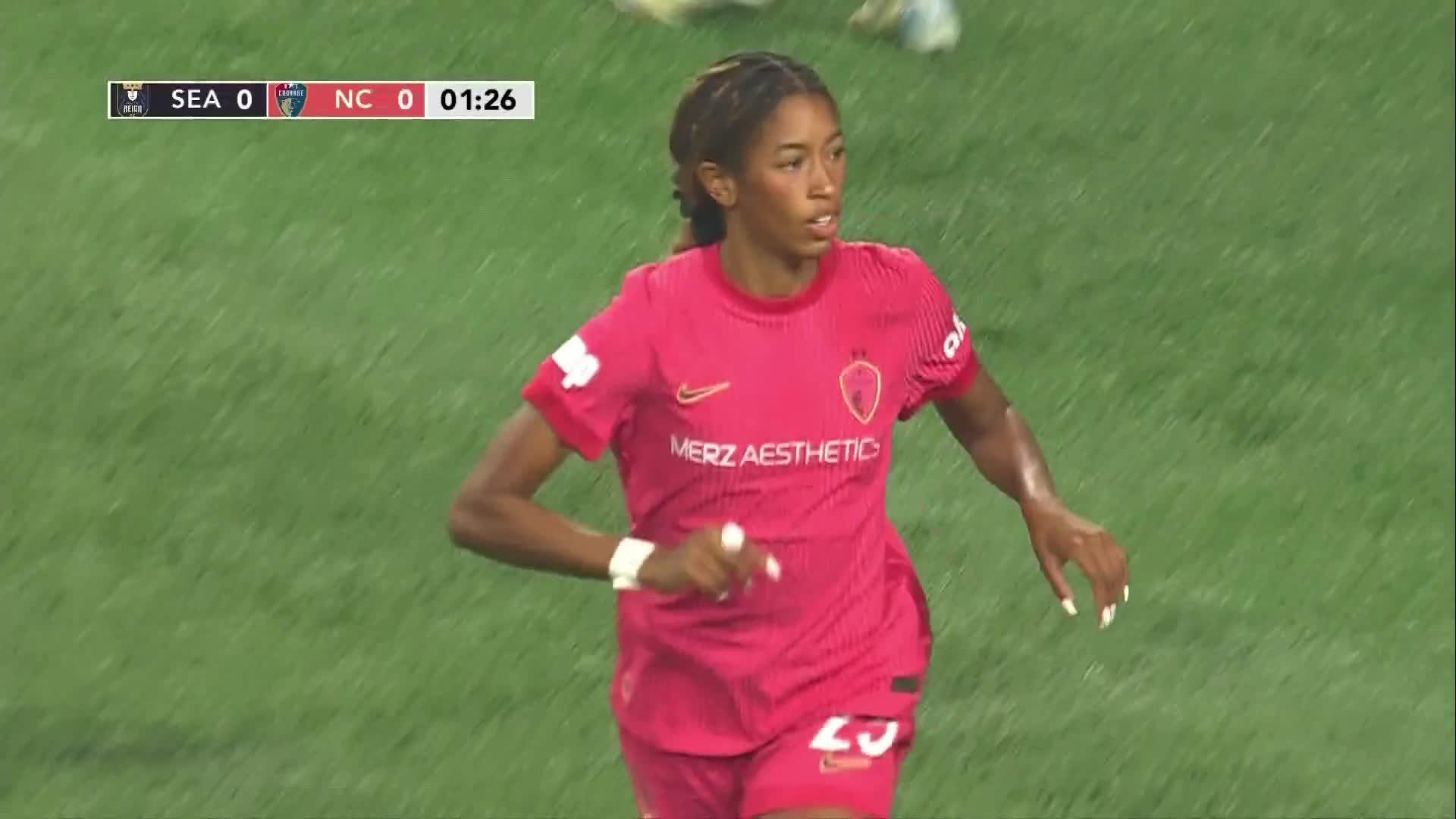 Seattle Reign FC vs. North Carolina Courage - Game Highlights