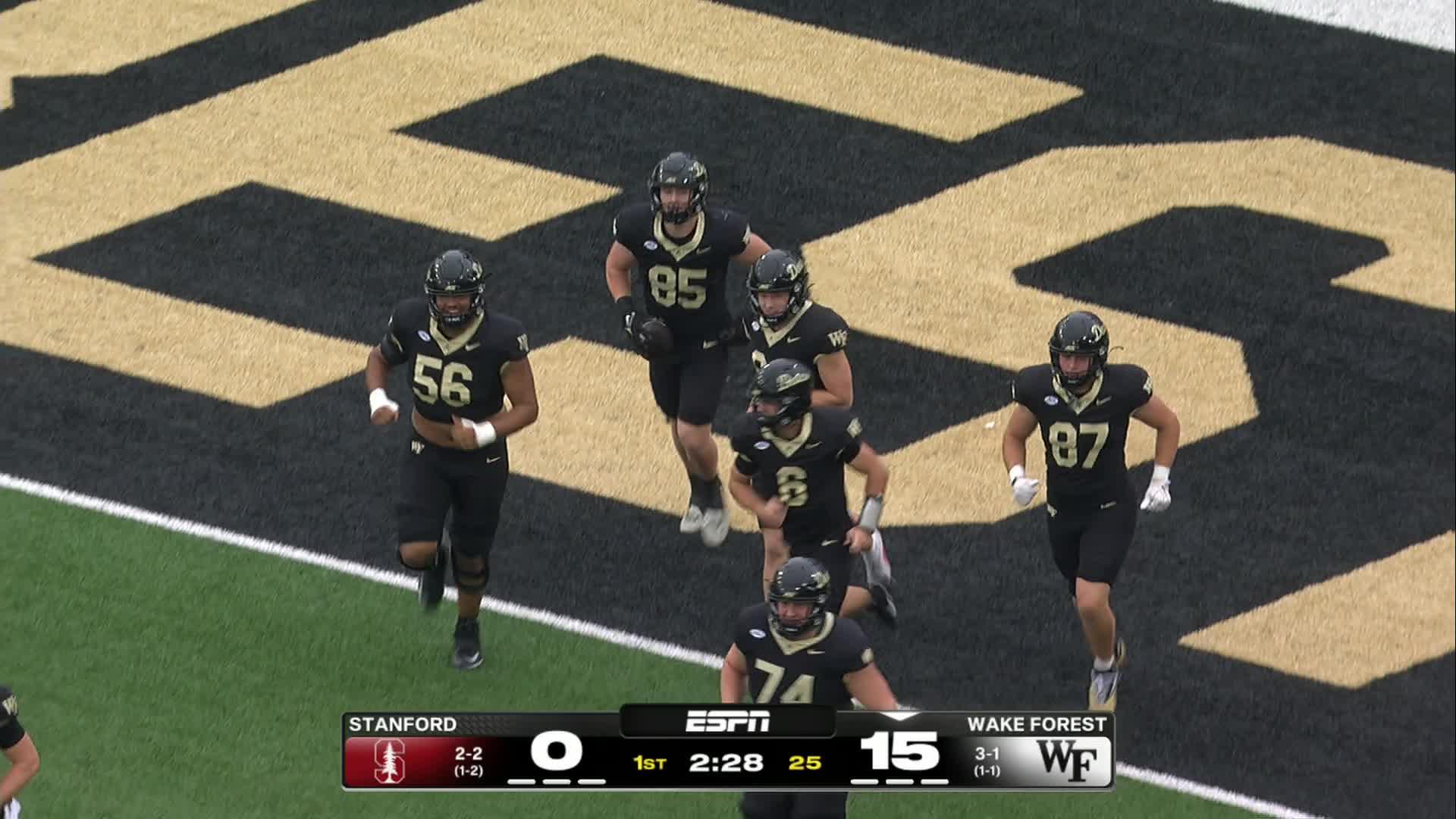Stanford Cardinal vs. Wake Forest Demon Deacons: Full Highlights