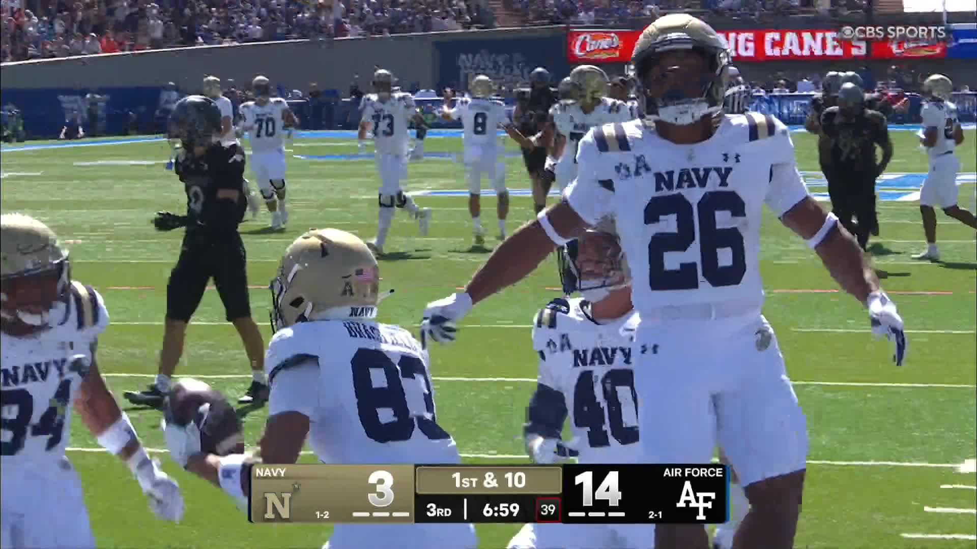 Navy Midshipmen vs. Air Force Falcons: Full Highlights