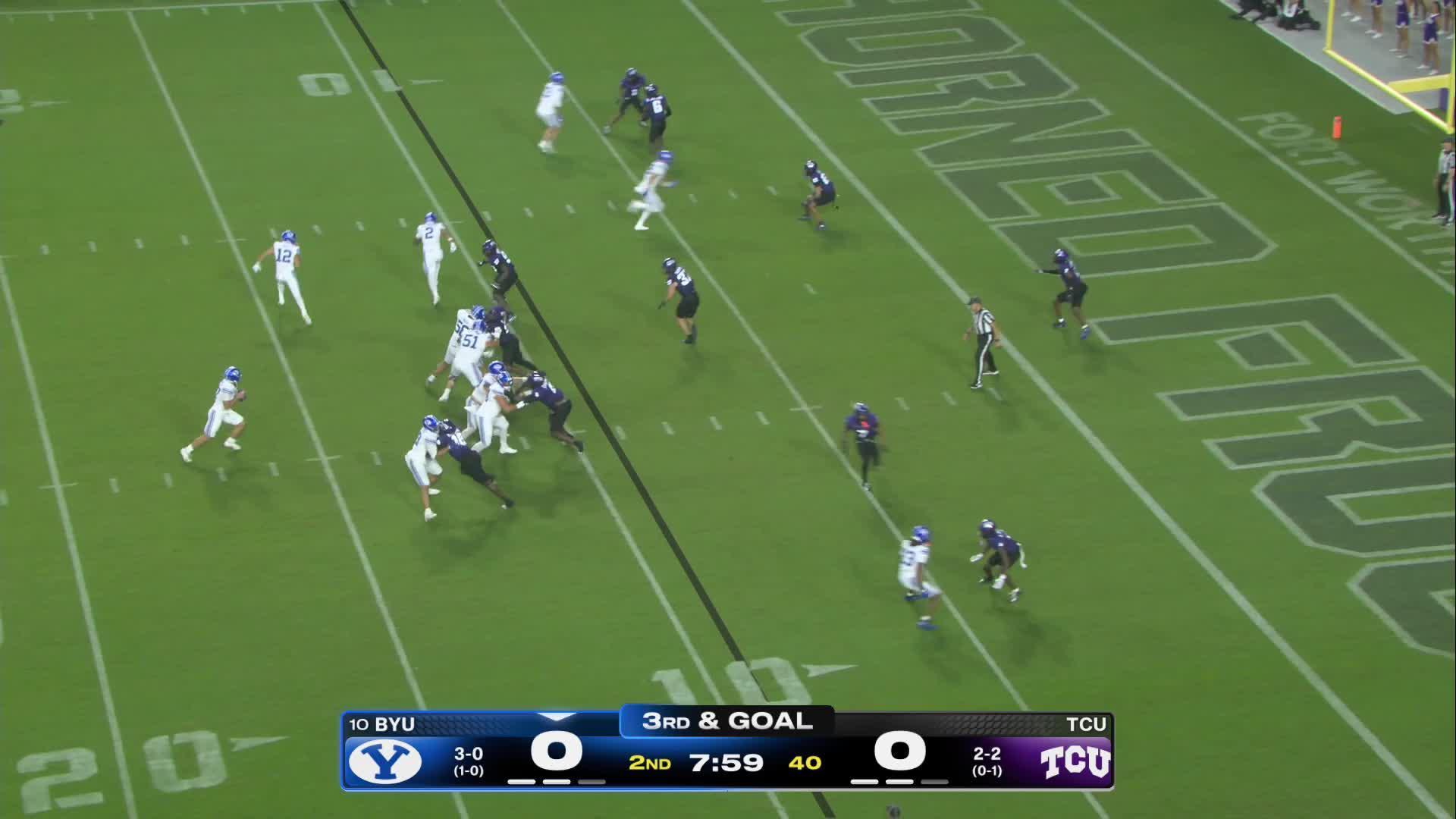 BYU Cougars vs. TCU Horned Frogs: Full Highlights