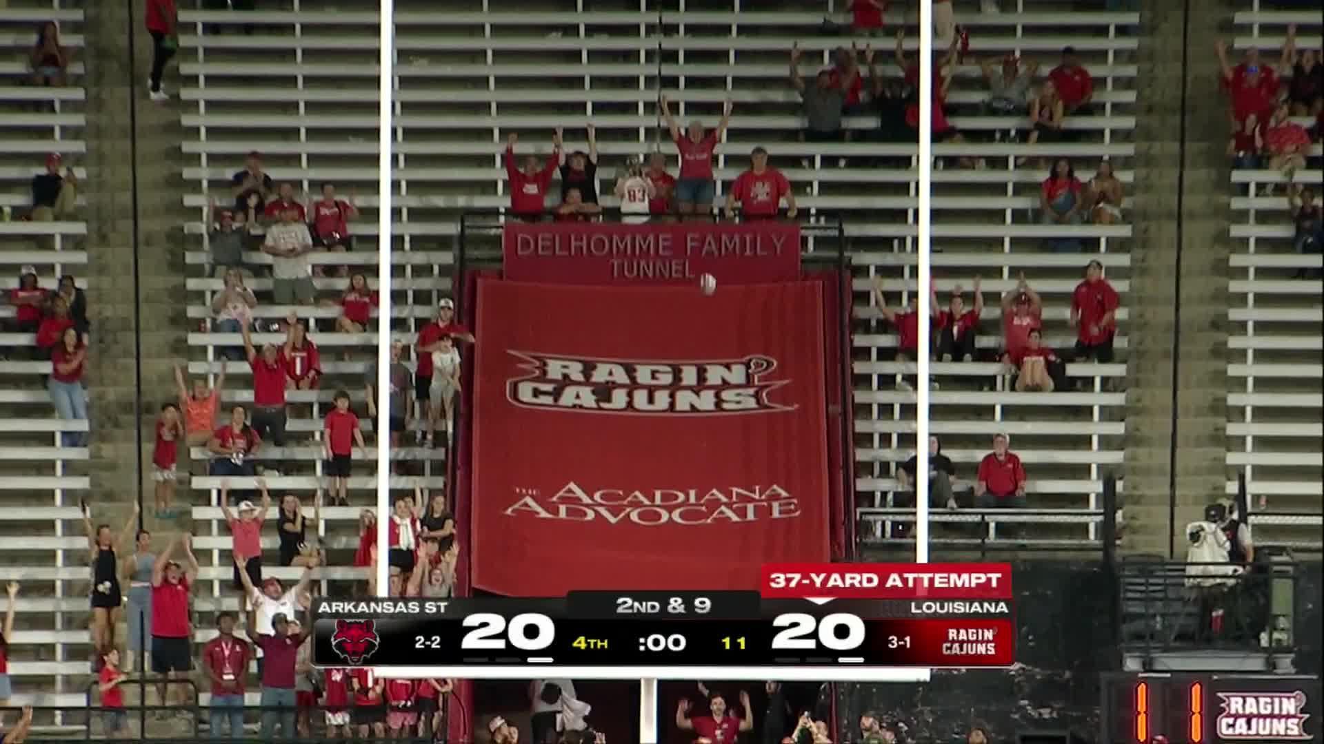 Arkansas State Red Wolves vs. Louisiana Ragin' Cajuns: Full Highlights