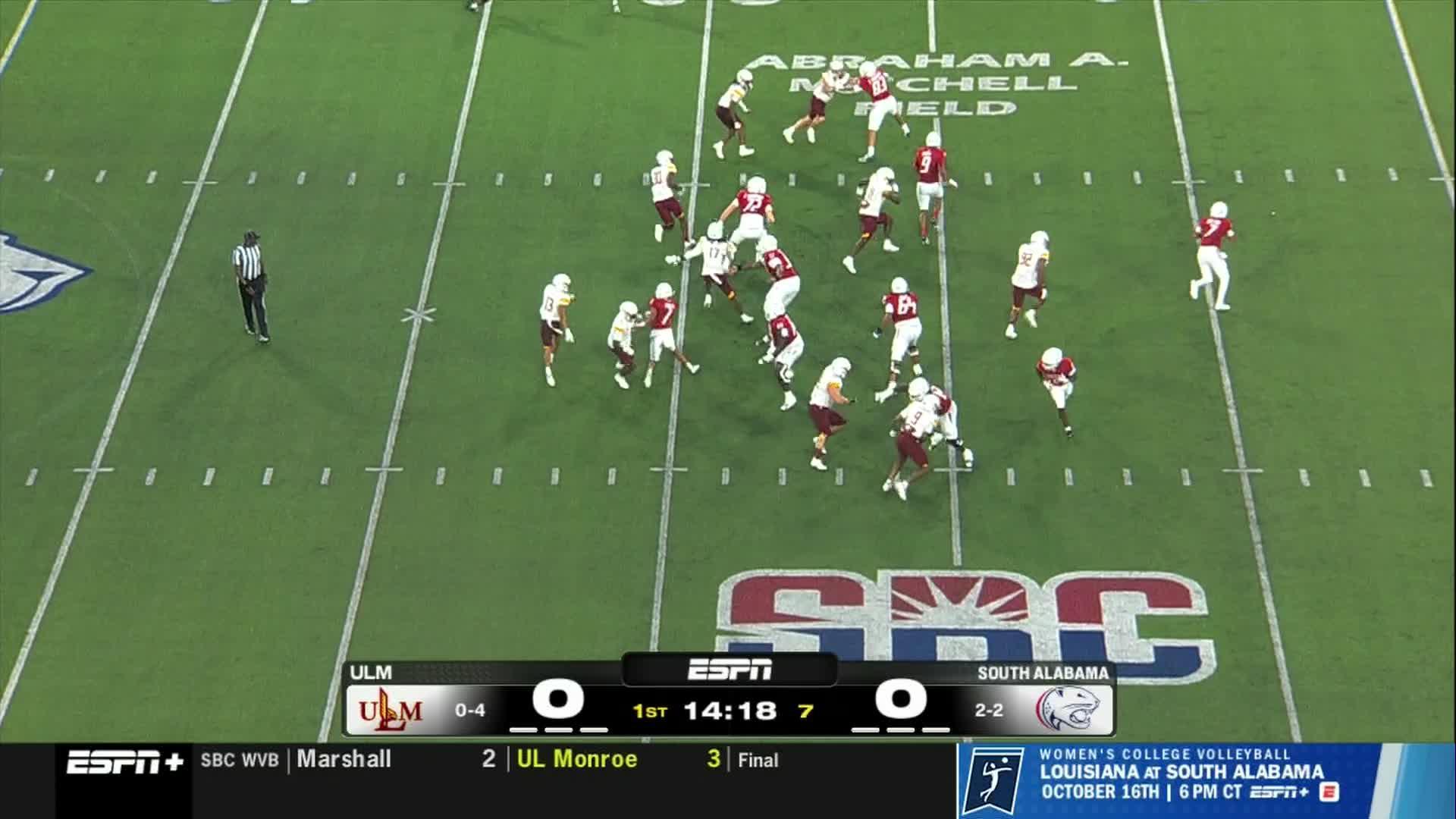 UL Monroe Warhawks vs. South Alabama Jaguars: Full Highlights