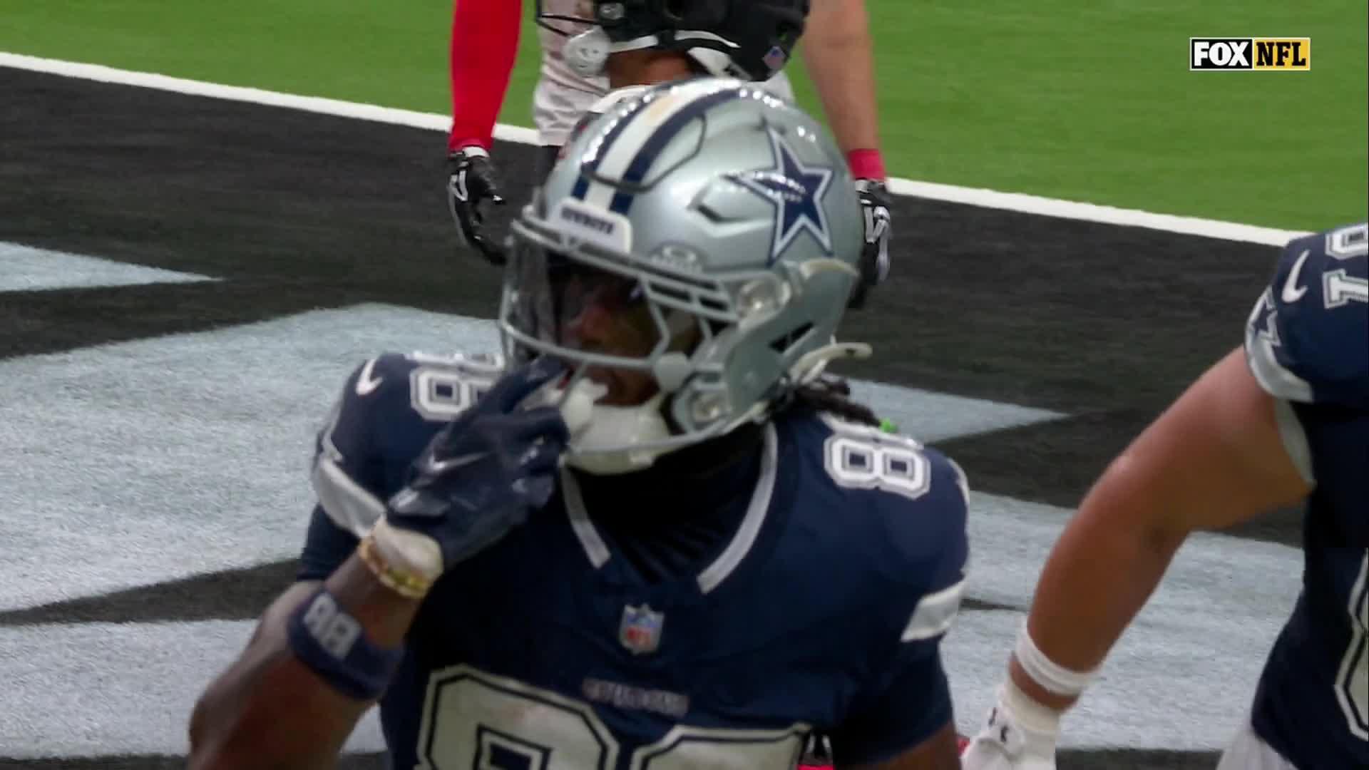 CeeDee Lamb’s late TD caps a wild Cowboys rally to beat winless Texans 34-30