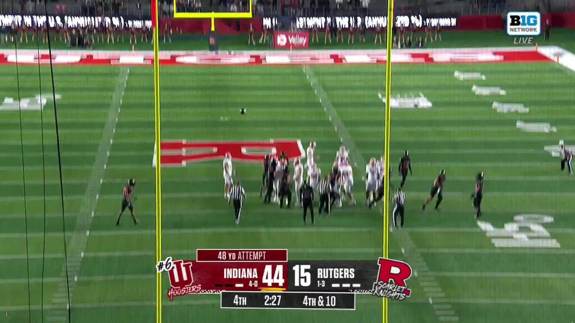 Turbo Richard runs for 204 yards and a TD in No. 6 Indiana's 47-15 romp over Rutgers