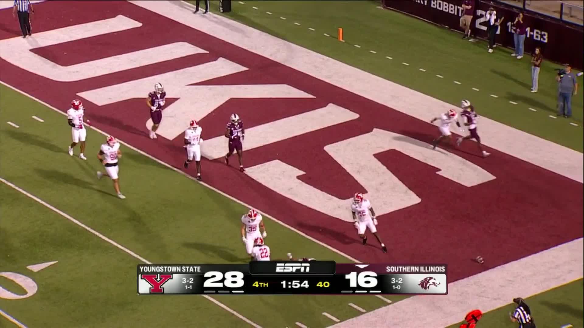Youngstown State Penguins vs. Southern Illinois Salukis: Full Highlights