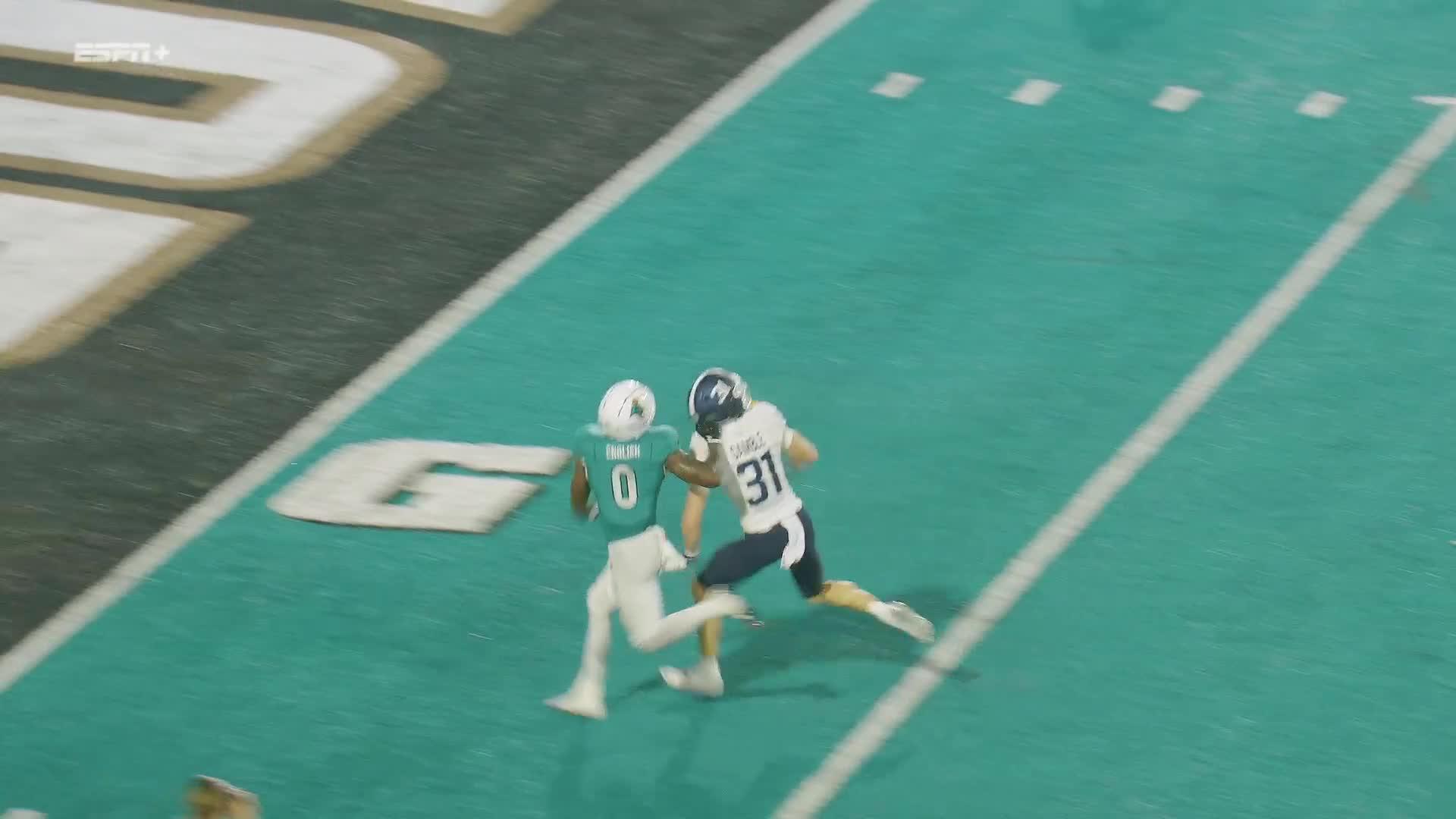 Johnson throws a pair of 4th-quarter TD passes to lift Georgia Southern past Coastal Carolina 31-24