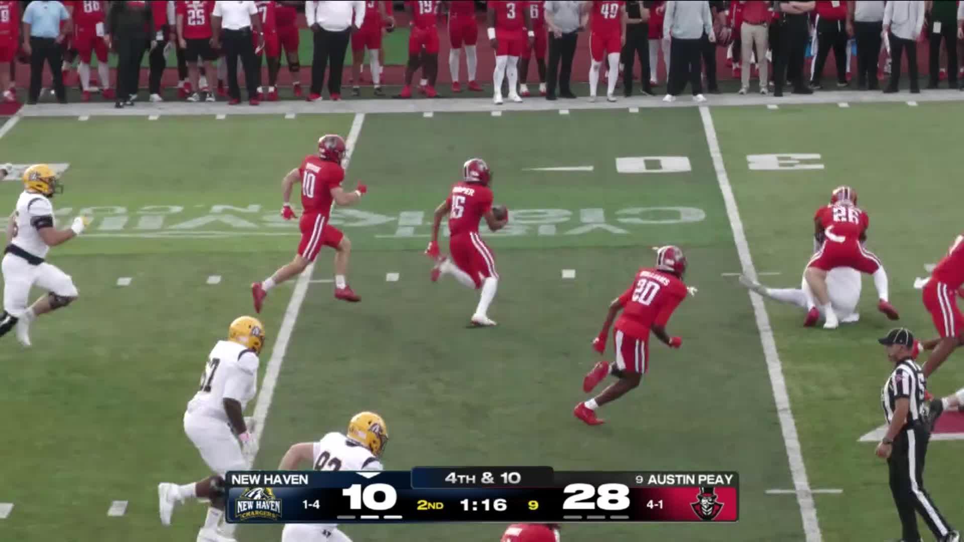 New Haven Chargers vs. Austin Peay Governors: Full Highlights