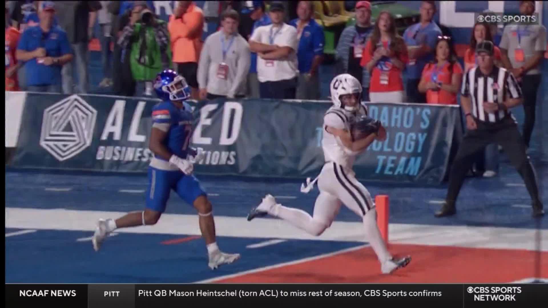 Madsen, No. 22 Boise State beat Utah State 37-18 in the teams' inaugural Pac-12 game