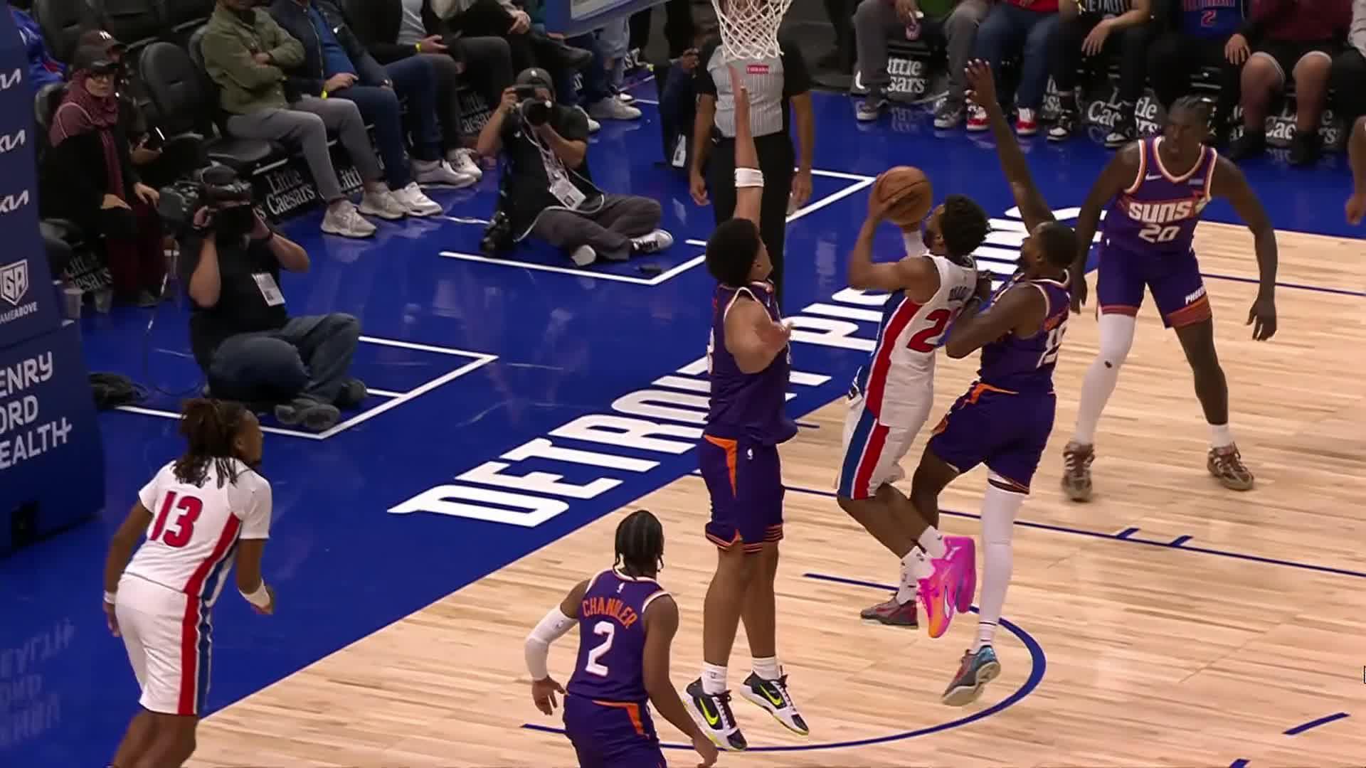 Phoenix Suns vs. Detroit Pistons: Game Highlights