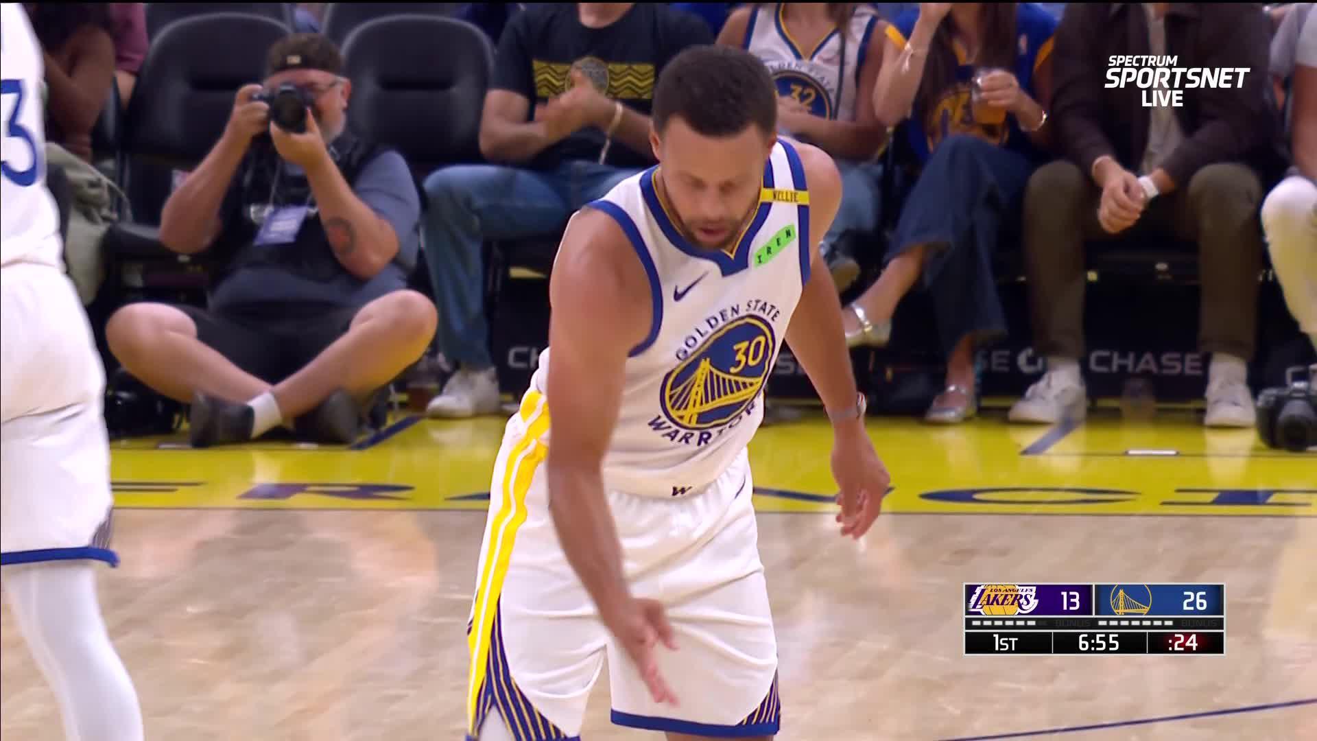 NBA: Golden State Warriors vs Los Angeles Lakers