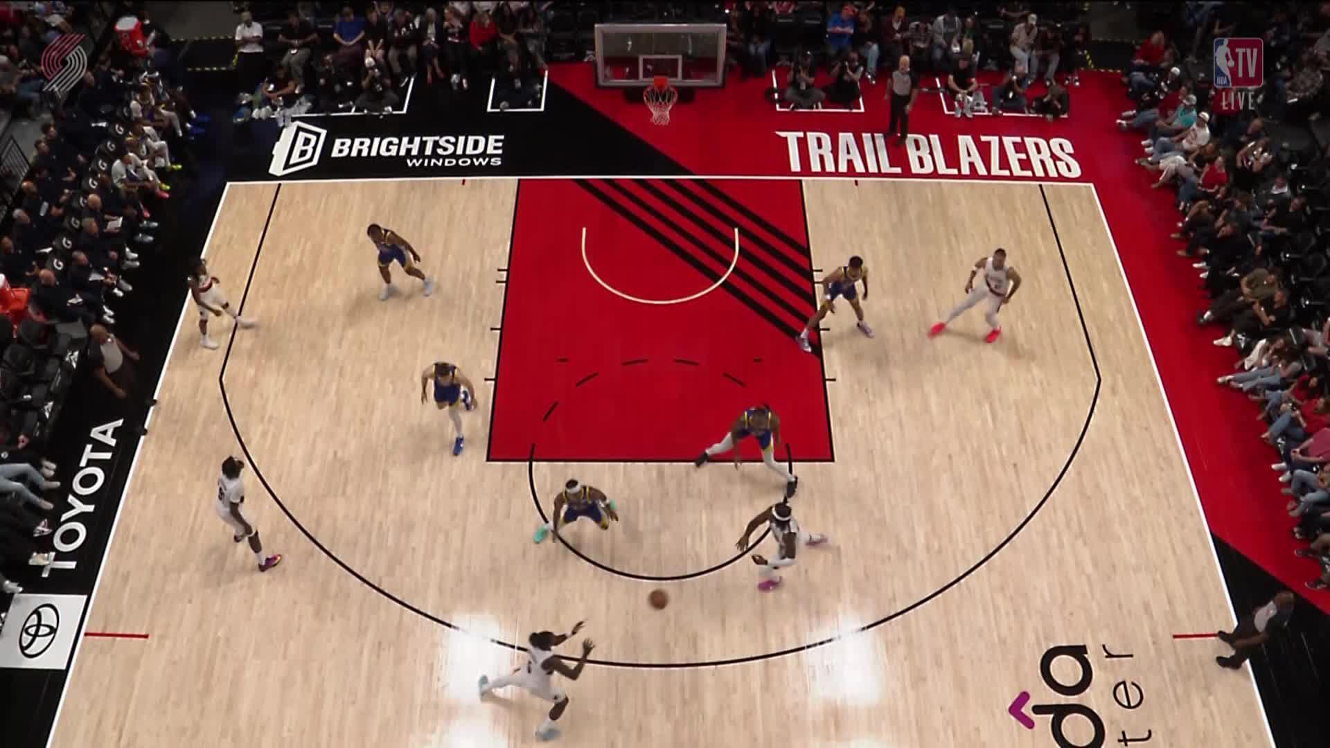 NBA: Trail Blazers vs Warriors