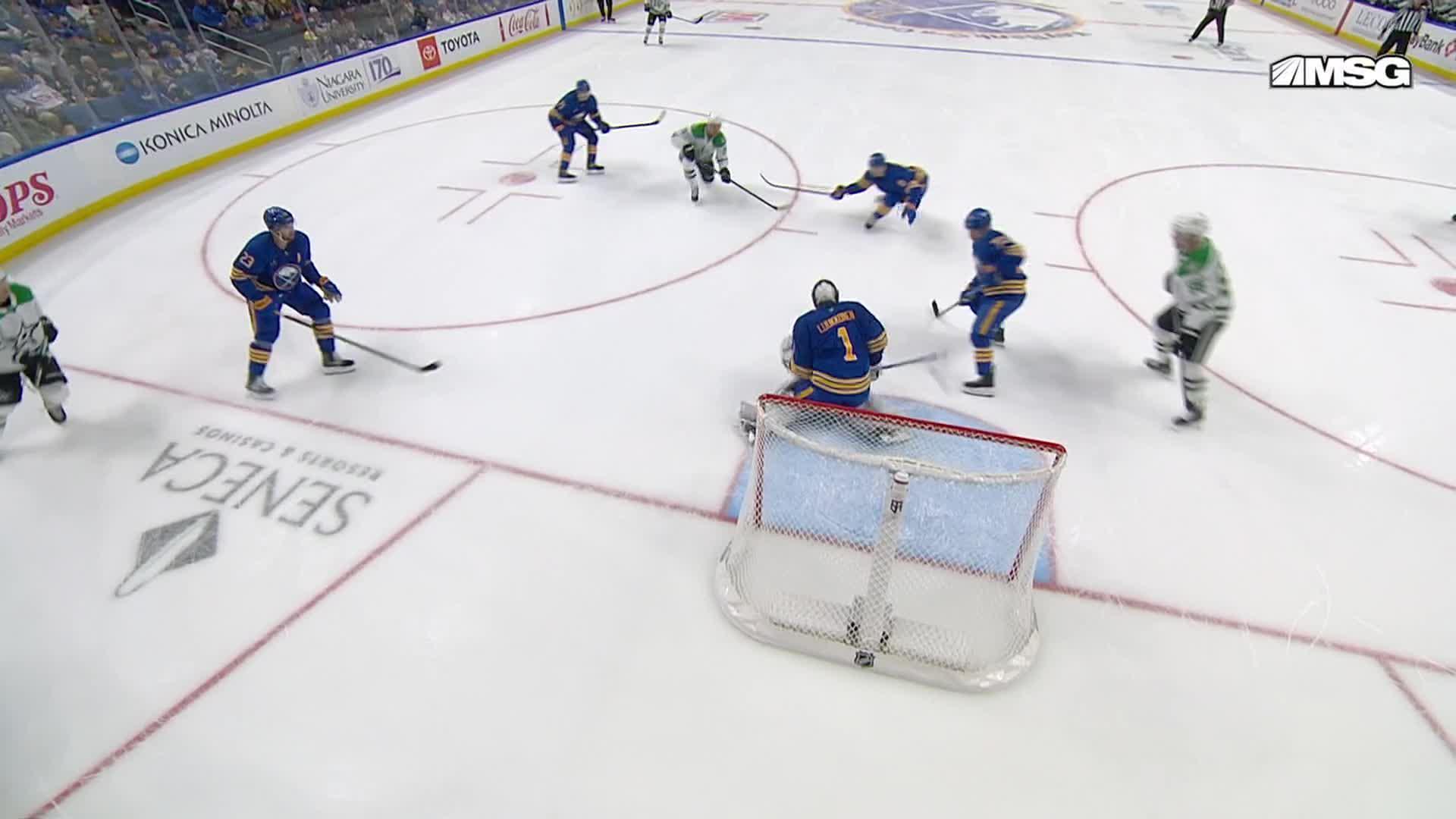 Roope Hintz scores power-play goal vs. Sabres — Article image accompanying Jake Oettinger has second straight shutout in the Stars' 4-0 victory over the Sabres on WagerUp Sports News. Roope Hintz scores power-play goal vs. Sabres — Article image accompanying Jake Oettinger has second straight shutout in the Stars' 4-0 victory over the Sabres on WagerUp Sports News.