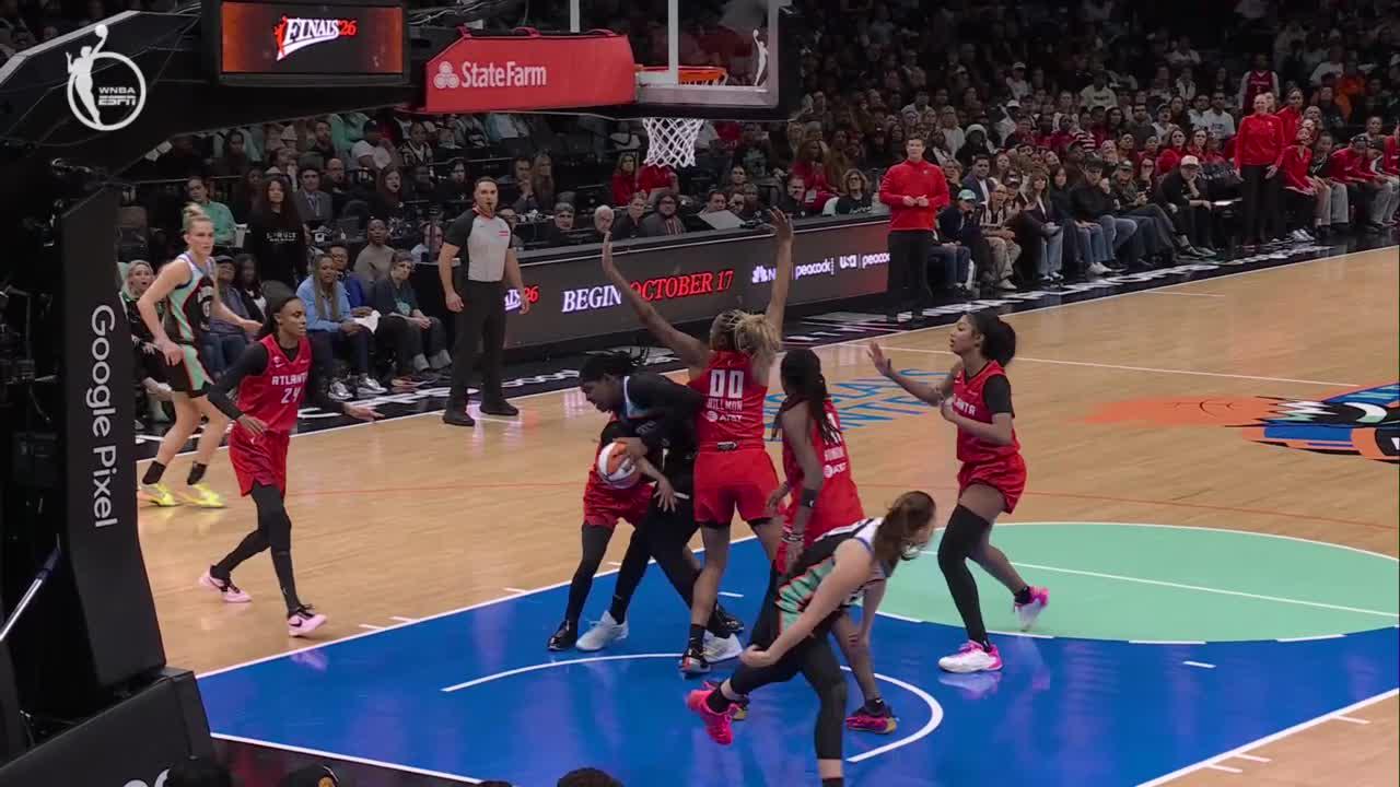 Reese, Howard help the Dream sweep Liberty and advance to WNBA Finals for first time since 2013