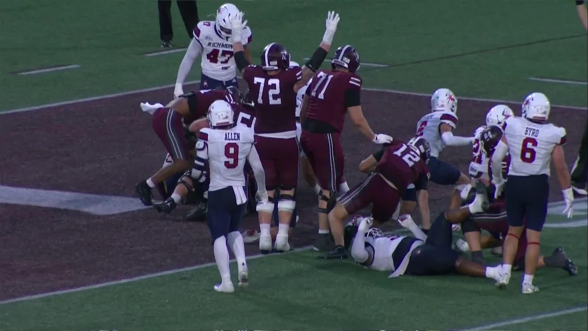 NCAA: Rams vs Spiders