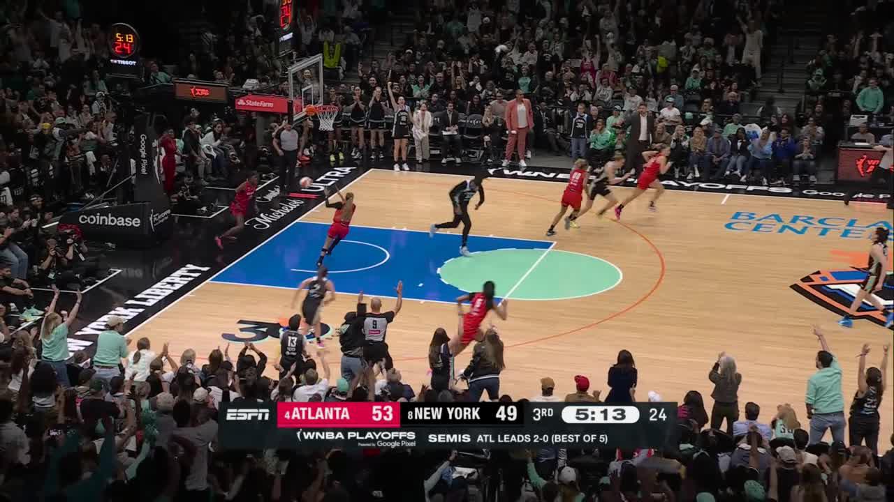 Reese, Howard help the Dream sweep Liberty and advance to WNBA Finals for first time since 2013
