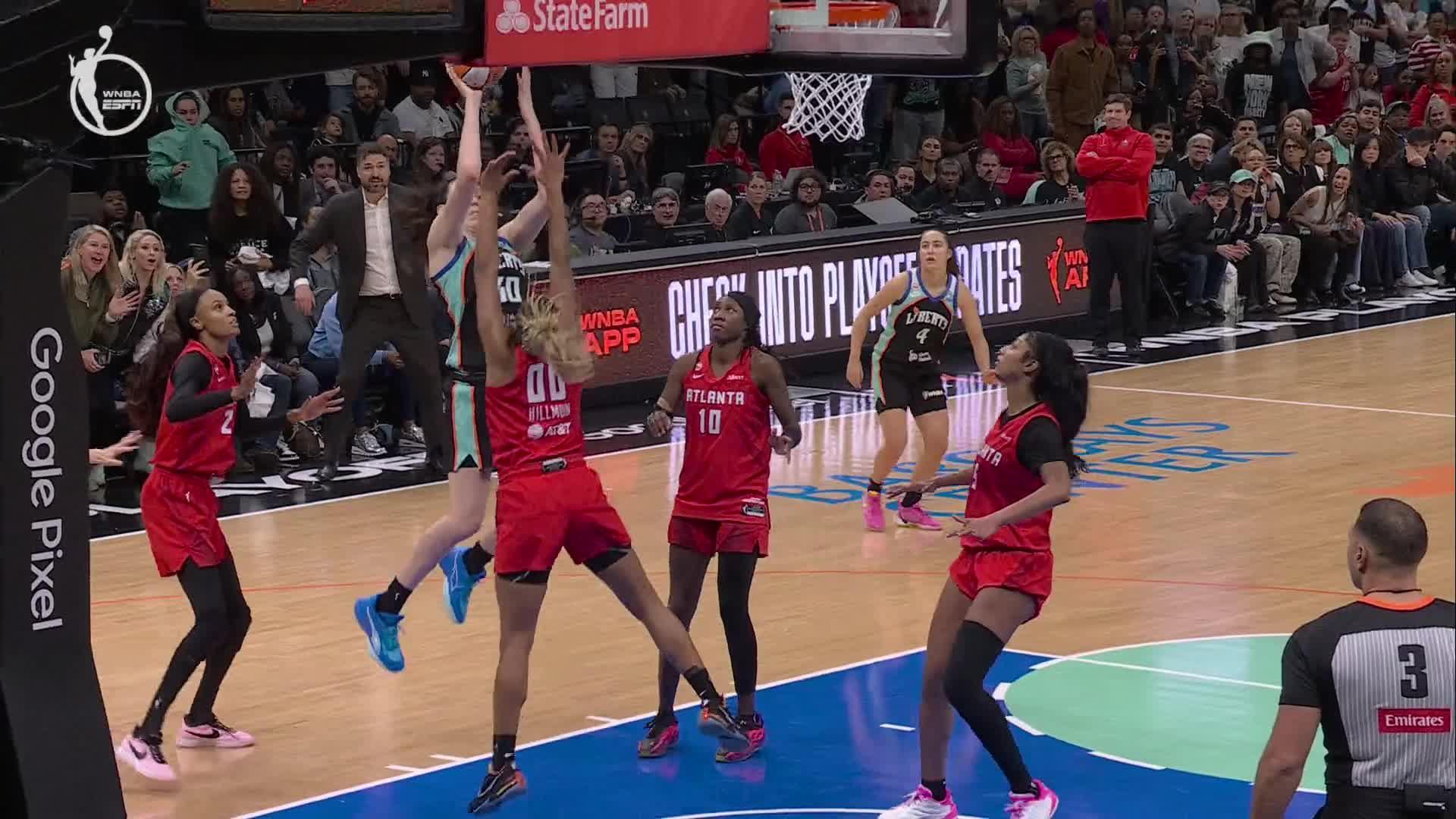 Reese, Howard help the Dream sweep Liberty and advance to WNBA Finals for first time since 2013