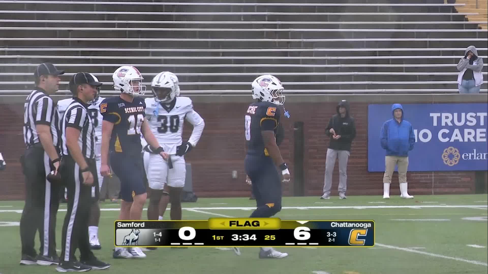 Samford Bulldogs vs. Chattanooga Mocs: Full Highlights