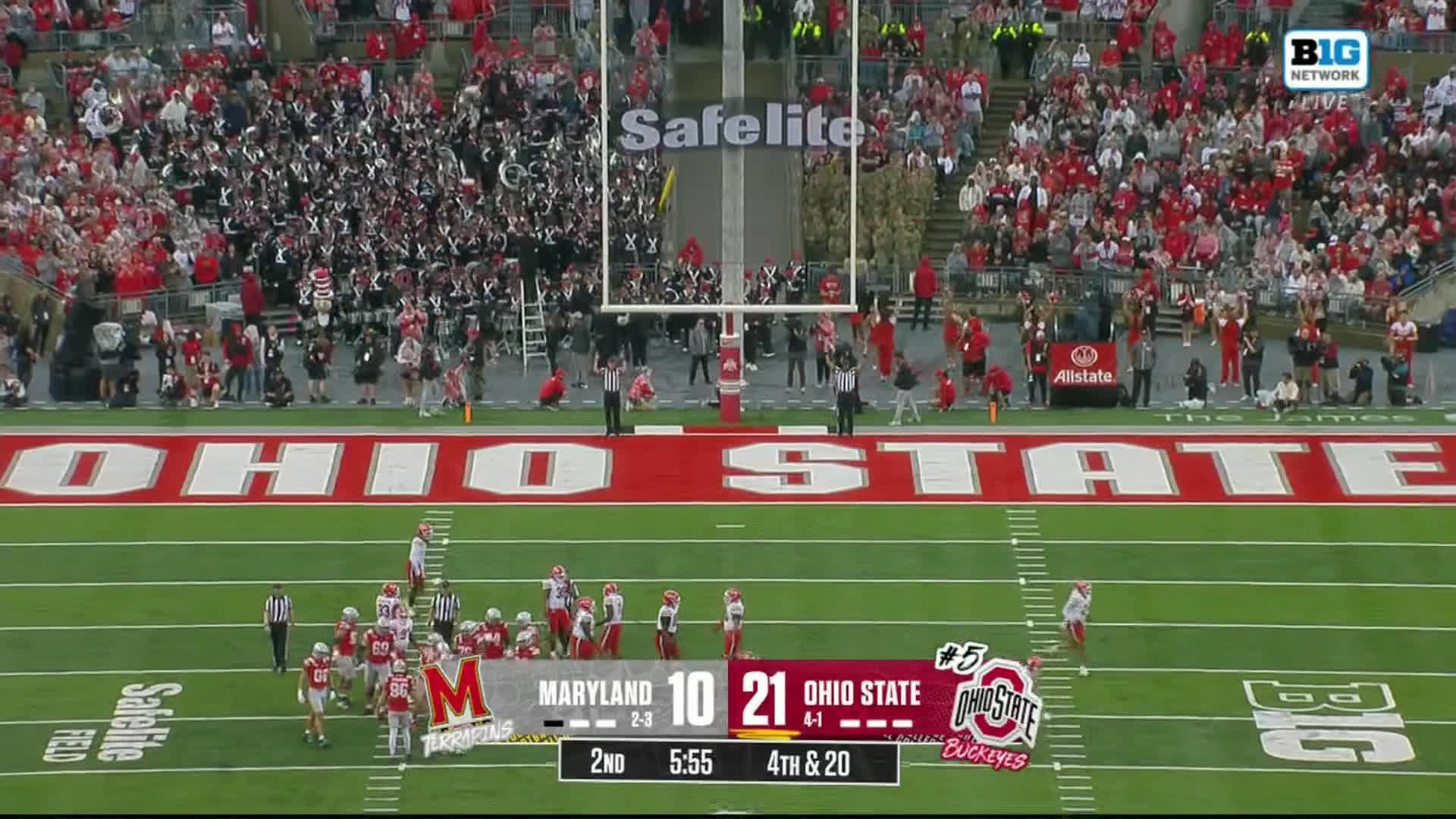 NCAA: Buckeyes vs Terrapins
