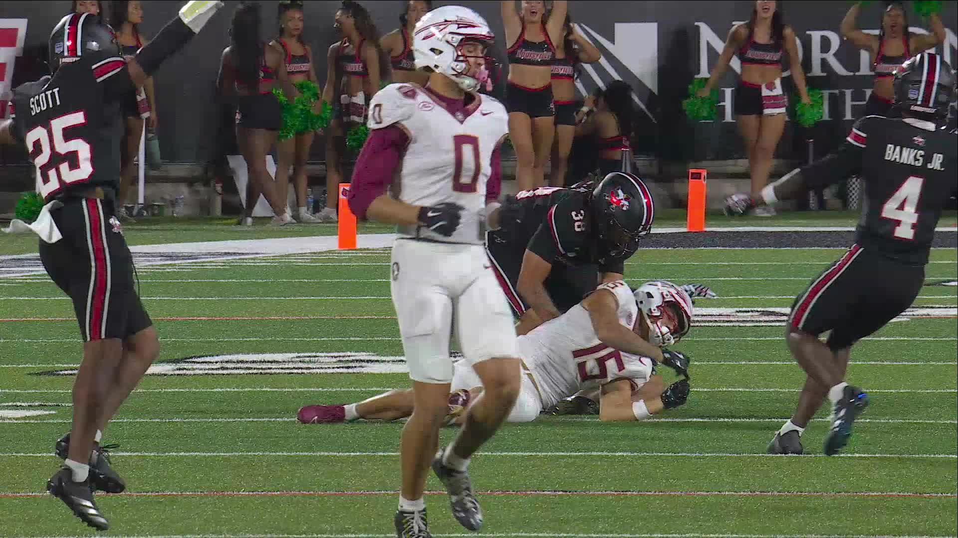 Isaac Brown brings Louisville back from the brink as Cardinals pummel Florida State 44-20