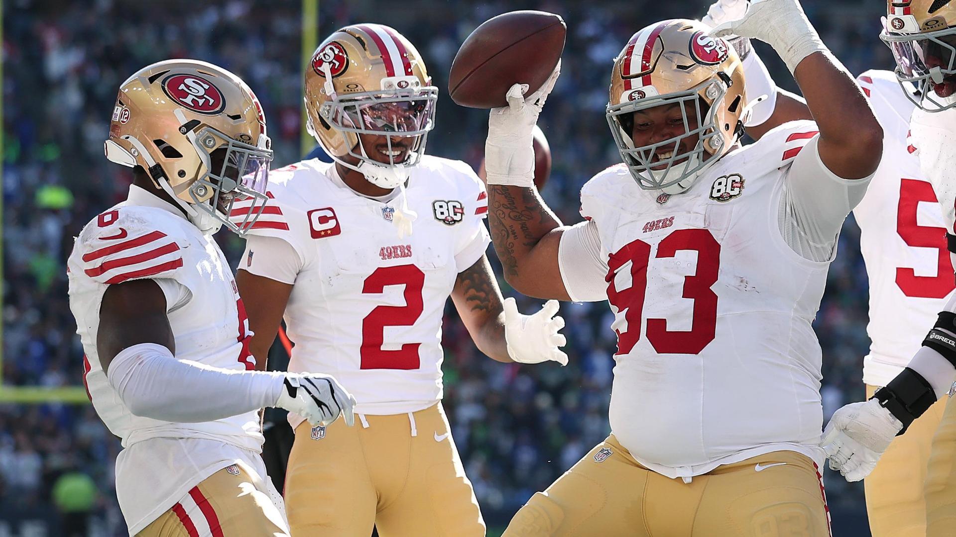 Brock Purdy leads 2 late scoring drives to deliver a 32-29 win for the 49ers over the Seahawks