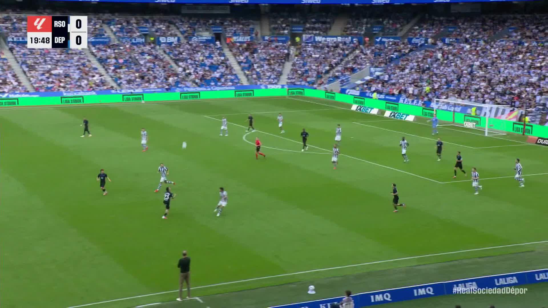 Real Sociedad vs. Deportivo La Coruña - Game Highlights