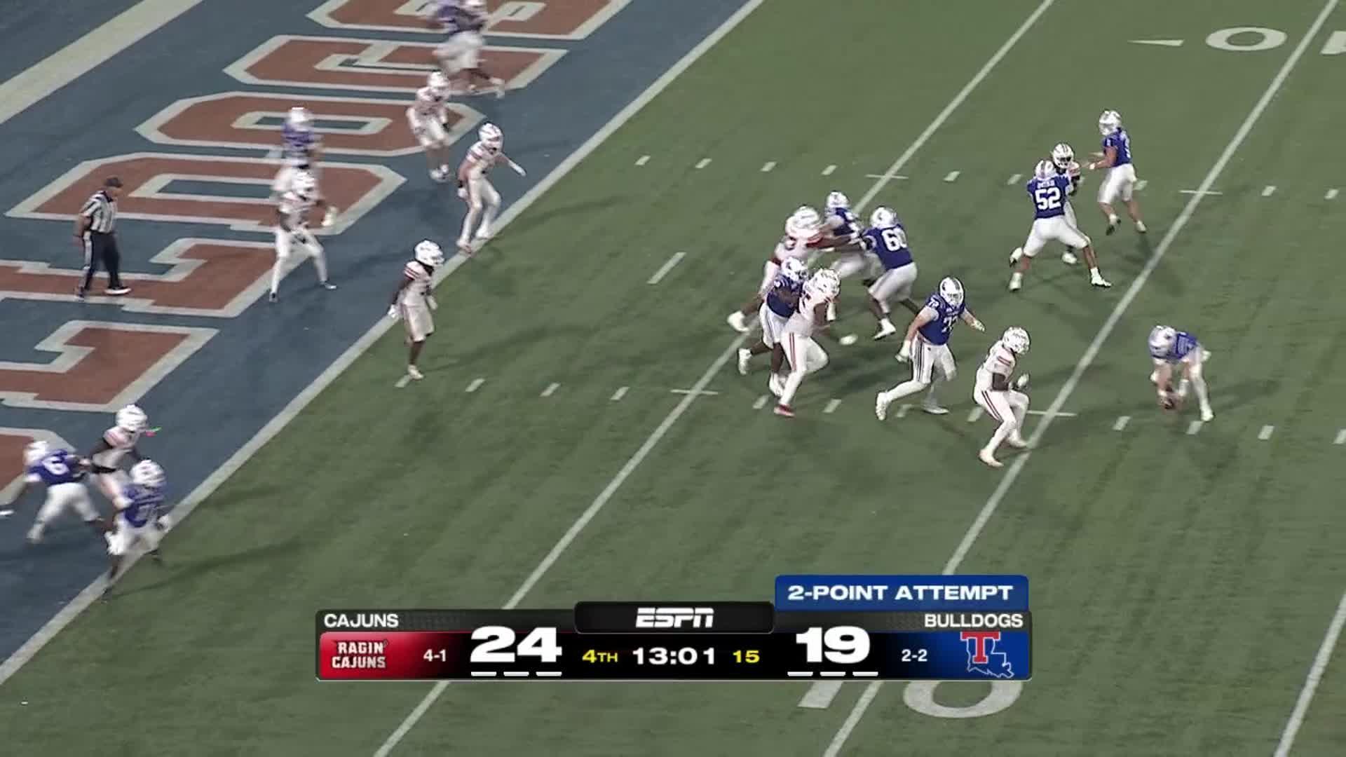 Louisiana Ragin' Cajuns vs. Louisiana Tech Bulldogs: Full Highlights